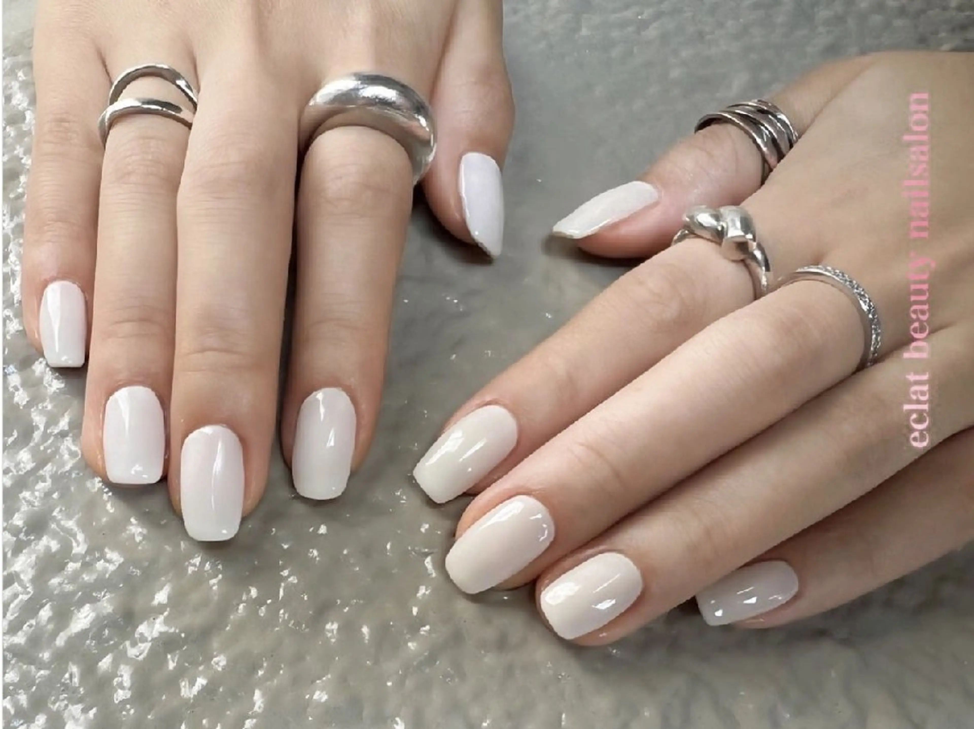 ネイル ワンカラーネイル 松本 ひとみのネイルデザイン