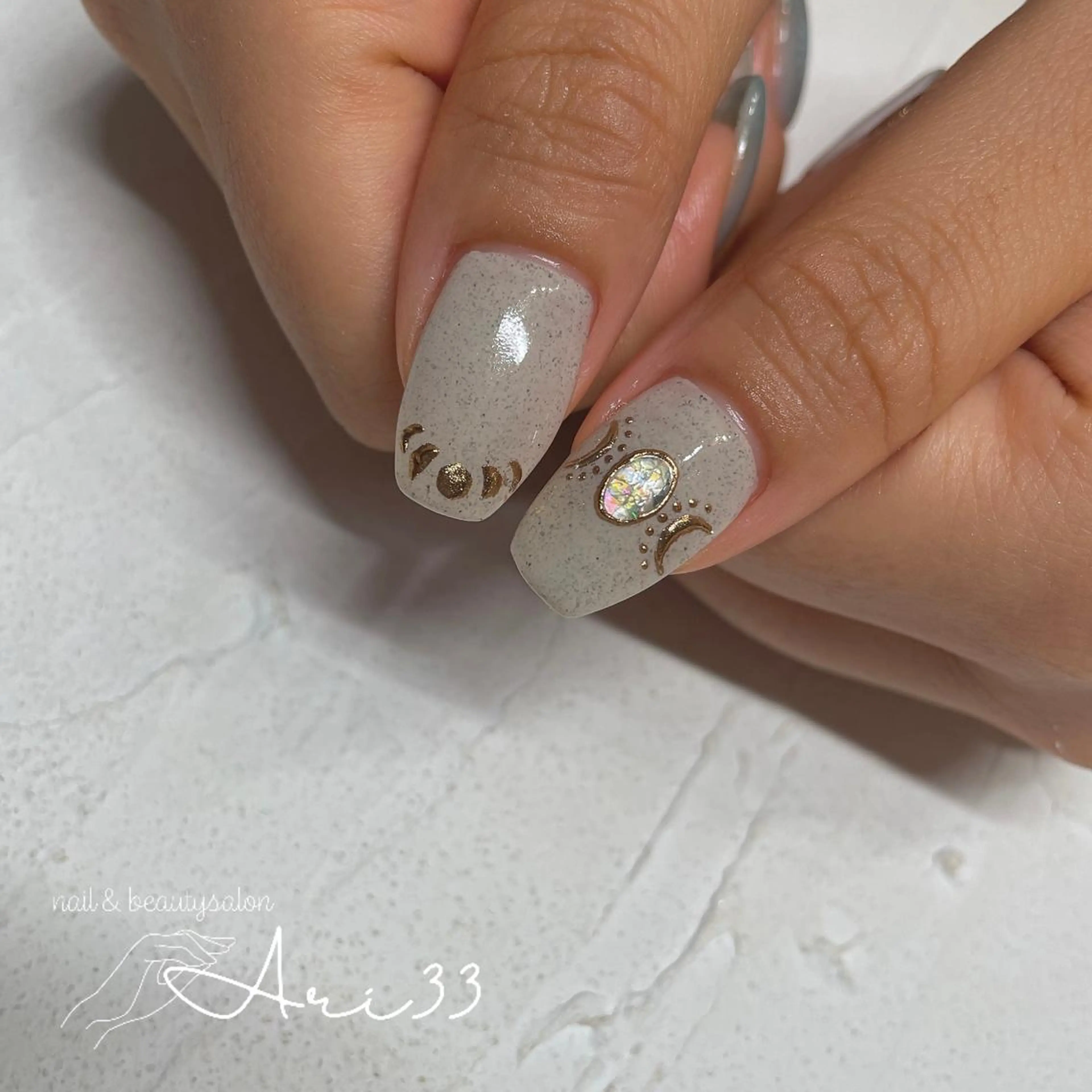 ネイル ハンドネイル プライベートサロン Ari33nailのネイルデザイン