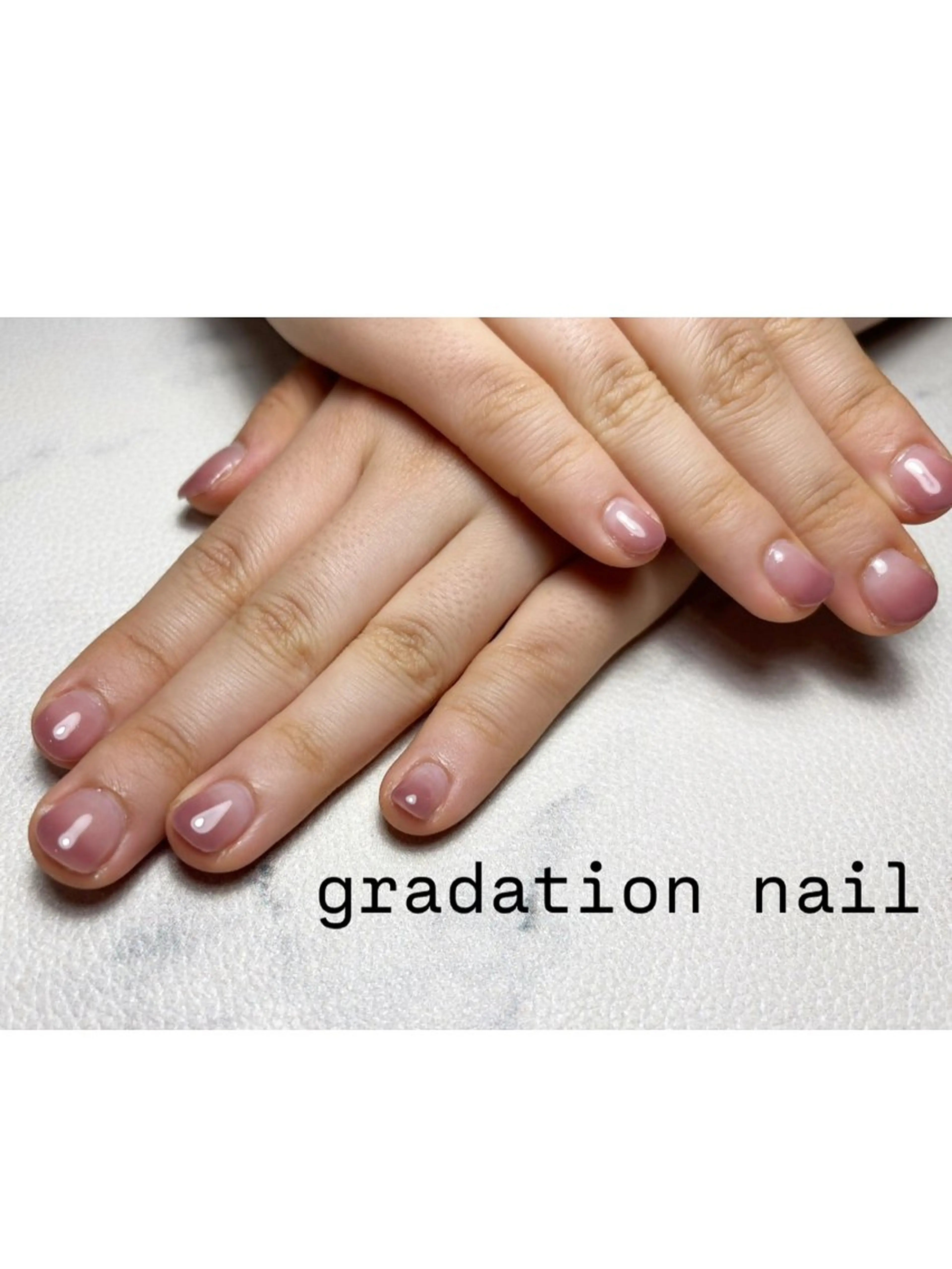 ネイル グラデーション BellaLuna 武藤美里のネイルデザイン