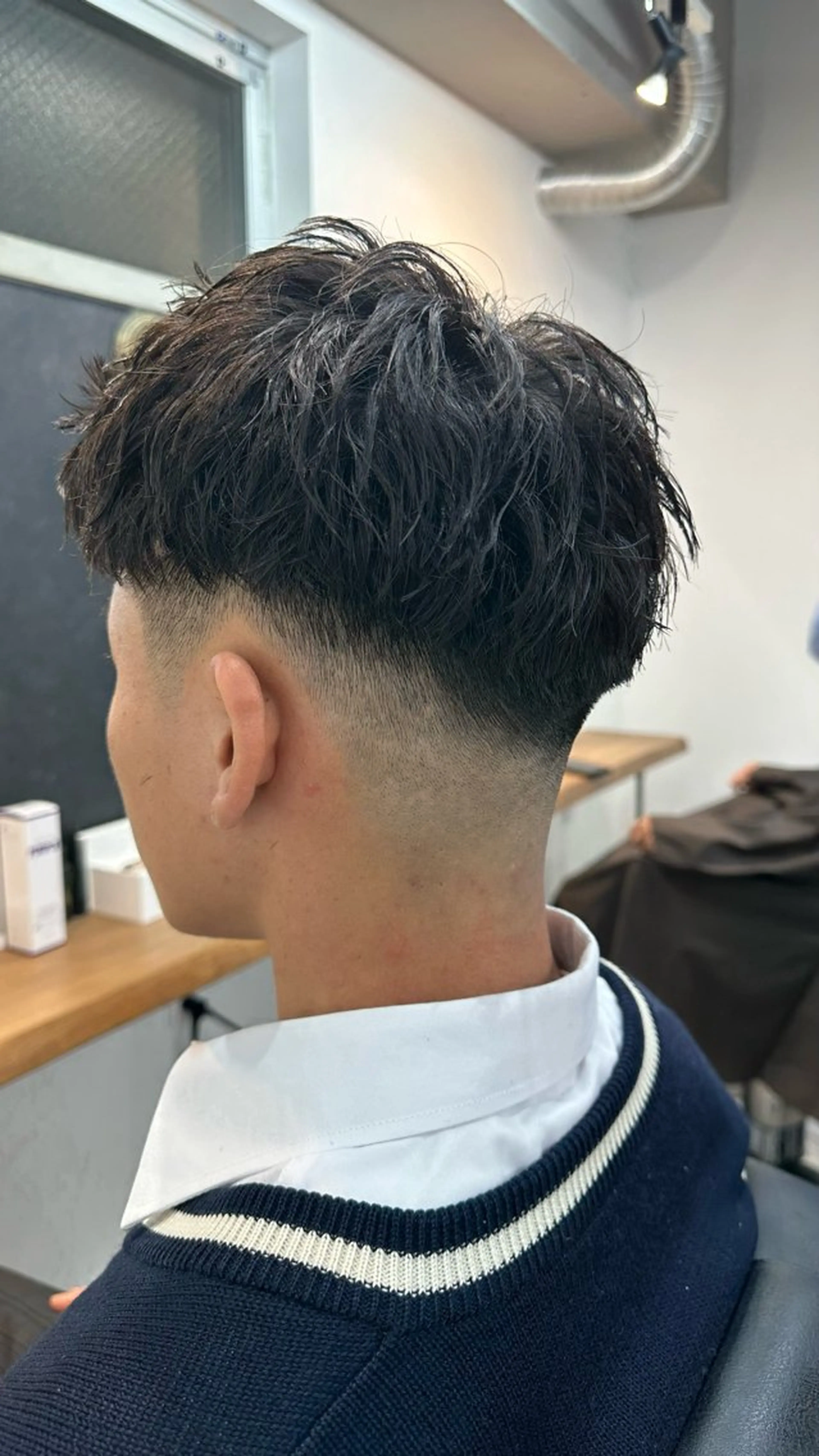 パーマ メンズ 律喜/パーマ /メンズ/フェードのヘアスタイル