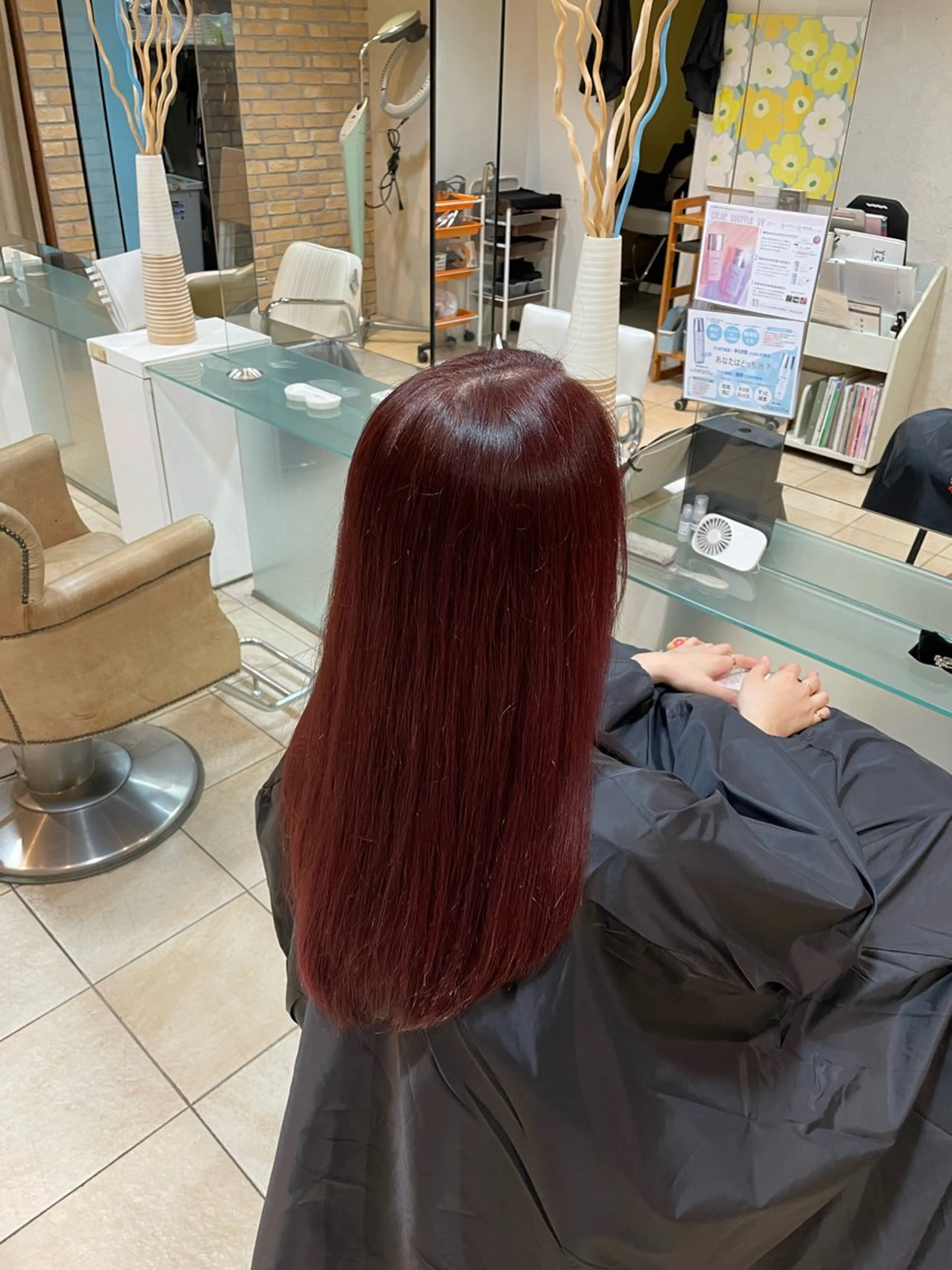 ロング カット ヘアカラー トリートメント bifinoLuce / 松村琉希のヘアスタイル