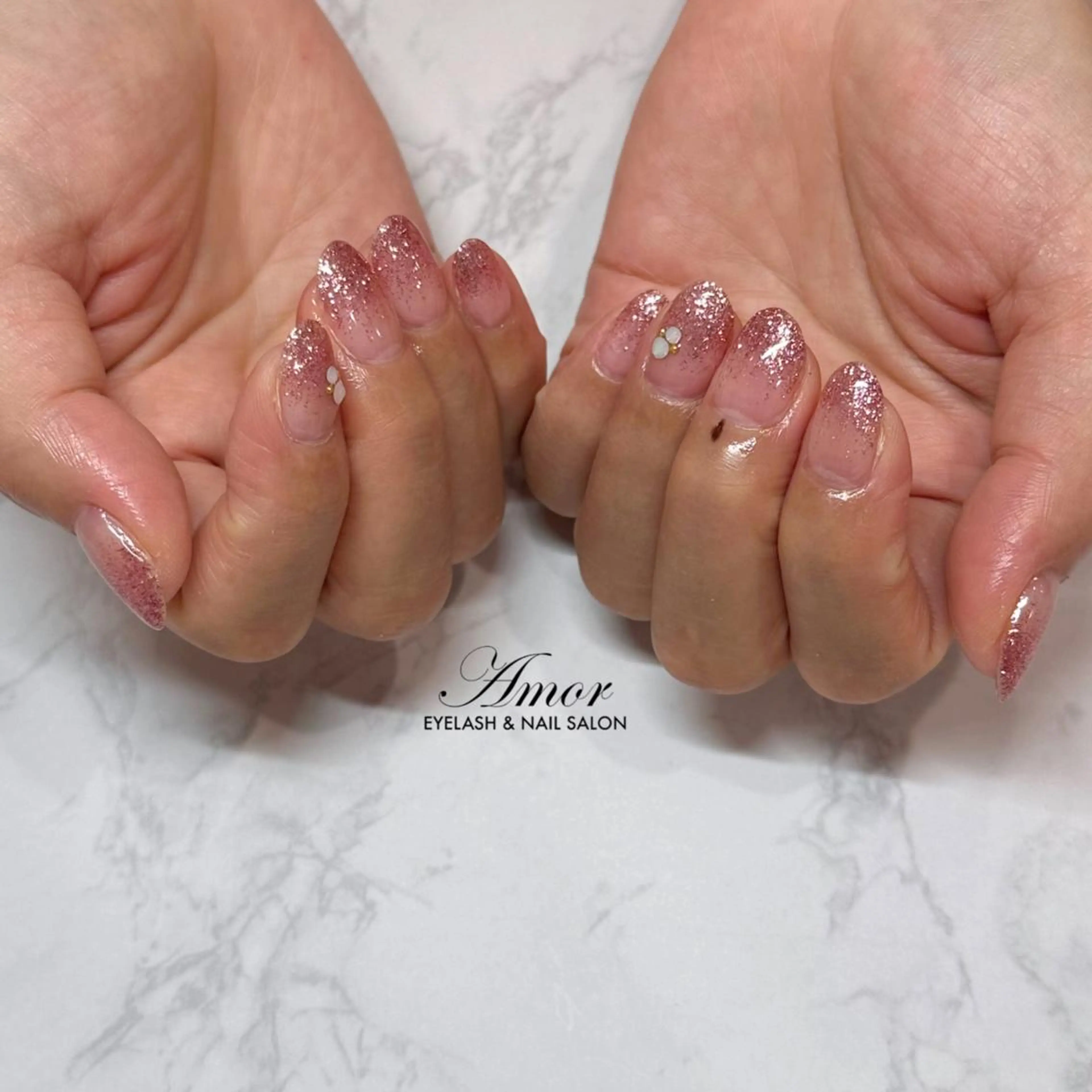 ネイル シンプルネイル ハンドネイル Nailist ★Amo★のネイルデザイン