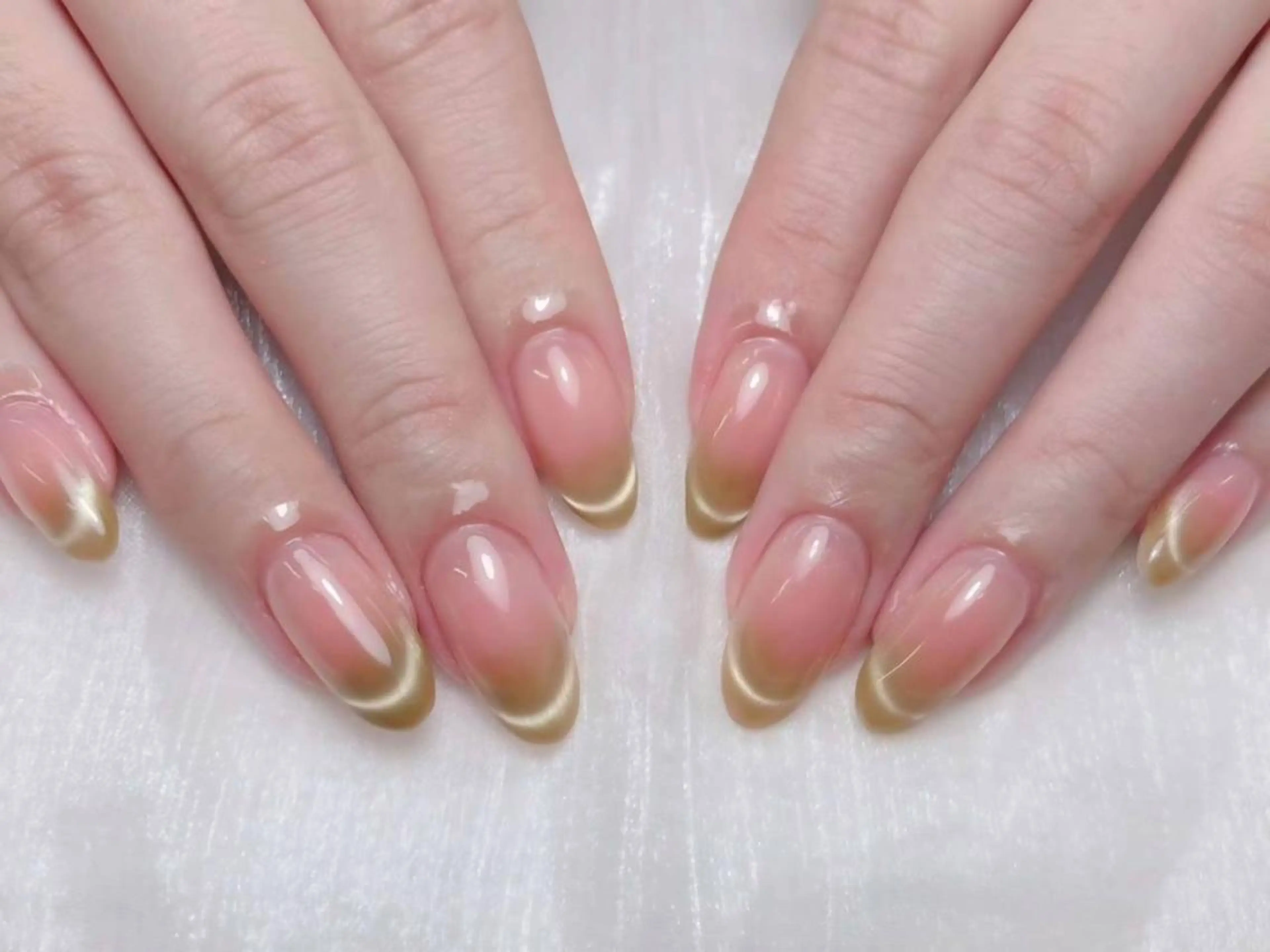 ネイル ジェルネイル マグネットネイル 持ち込み オフィスネイル パラジェル ハンドネイル Mihana Nails.*♡のネイルデザイン