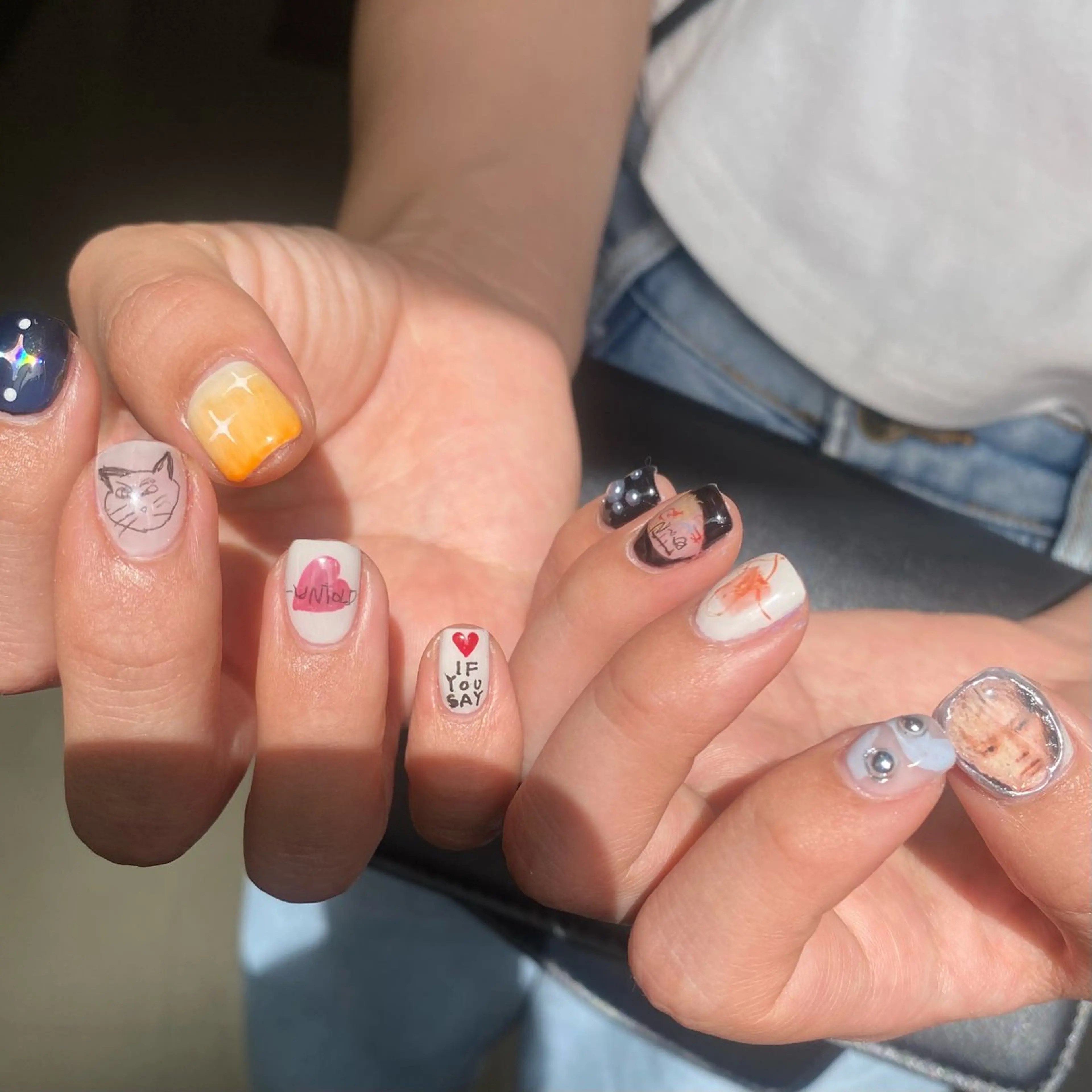 ネイル ハンドネイル ✨akari✨千葉駅 アート、メンズネイルのネイルデザイン