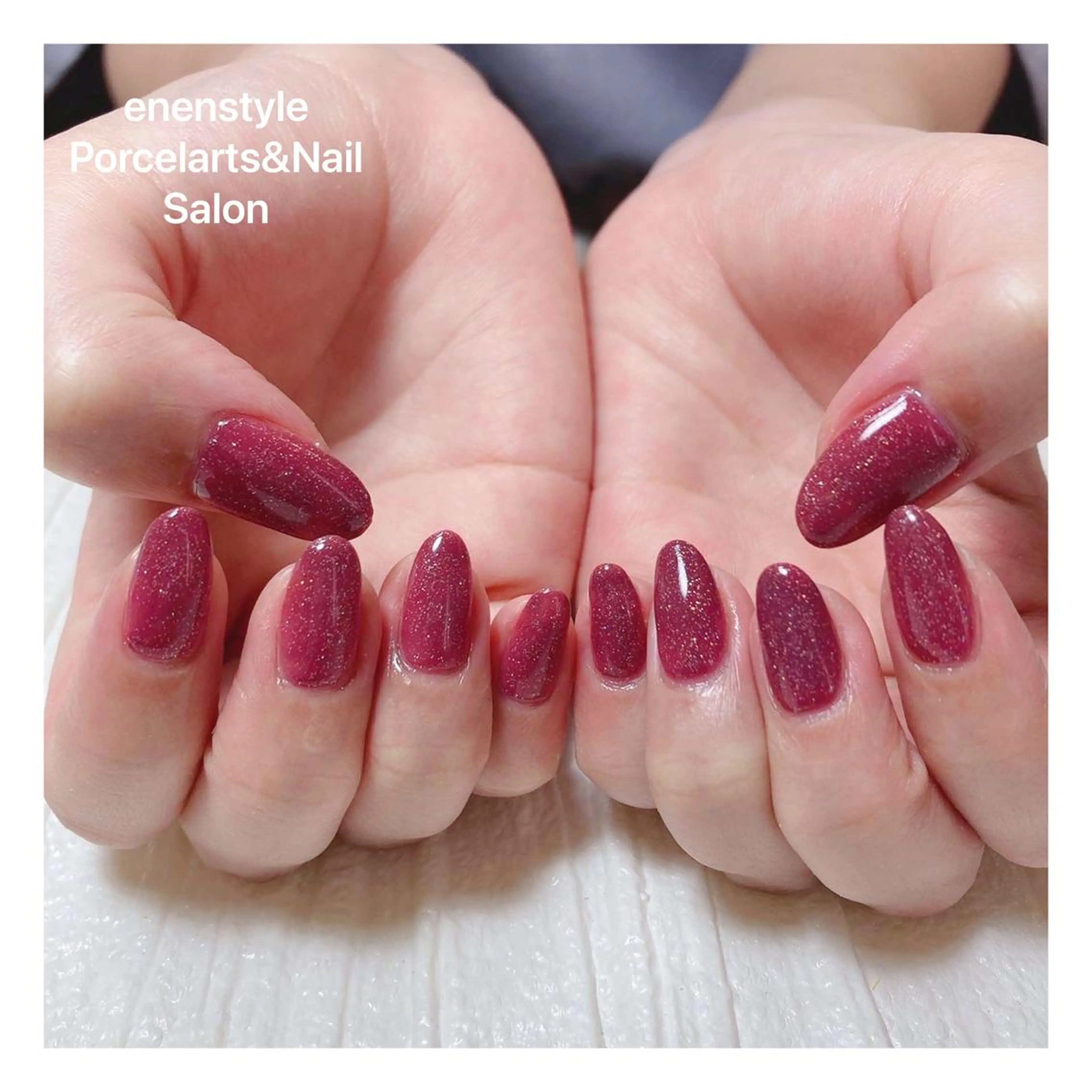 ミディアム ネイル 👑enen style👑のネイルデザイン