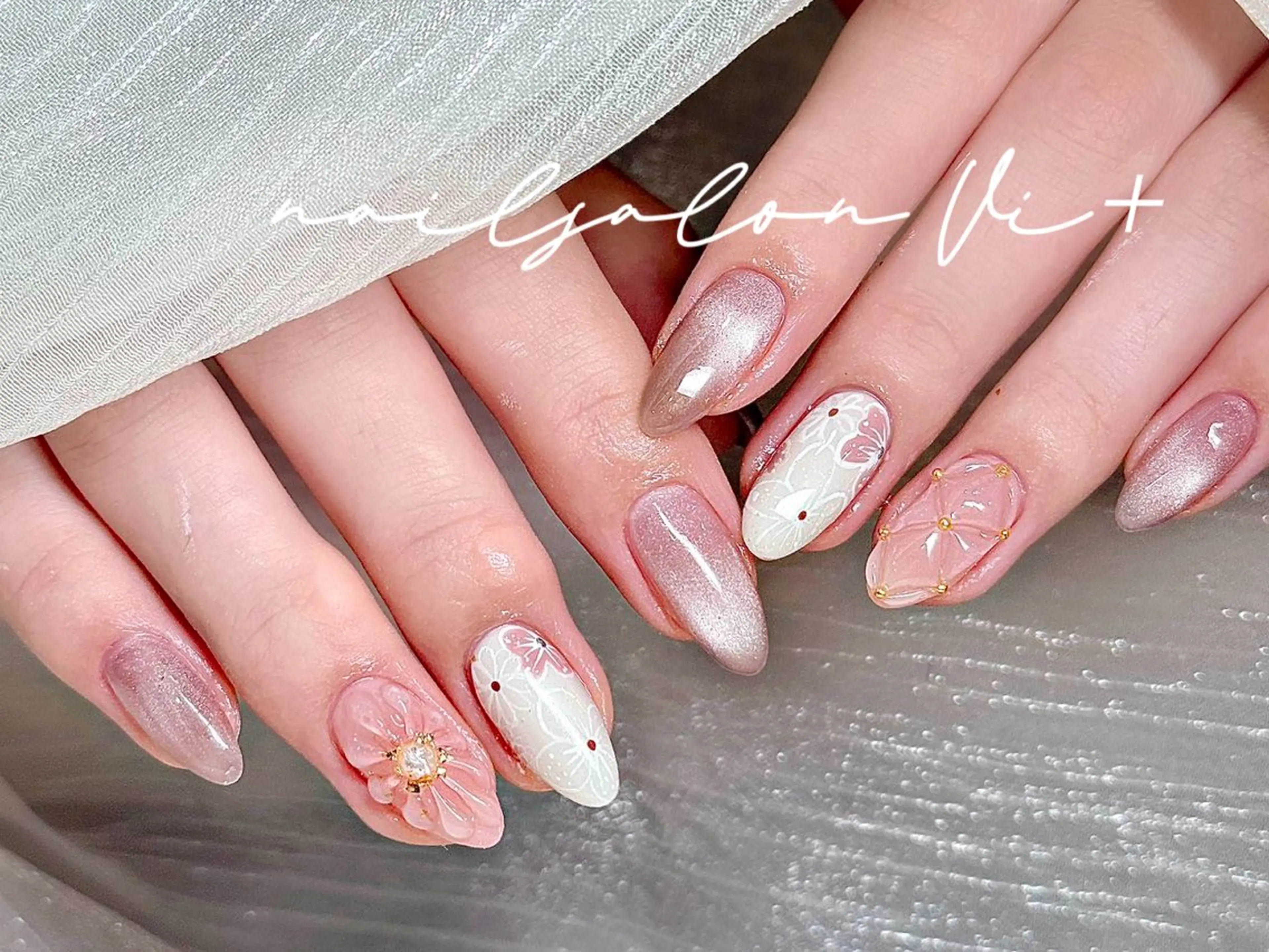 ネイル ハンドネイル ✨Nailsalon Vi+✨のネイルデザイン