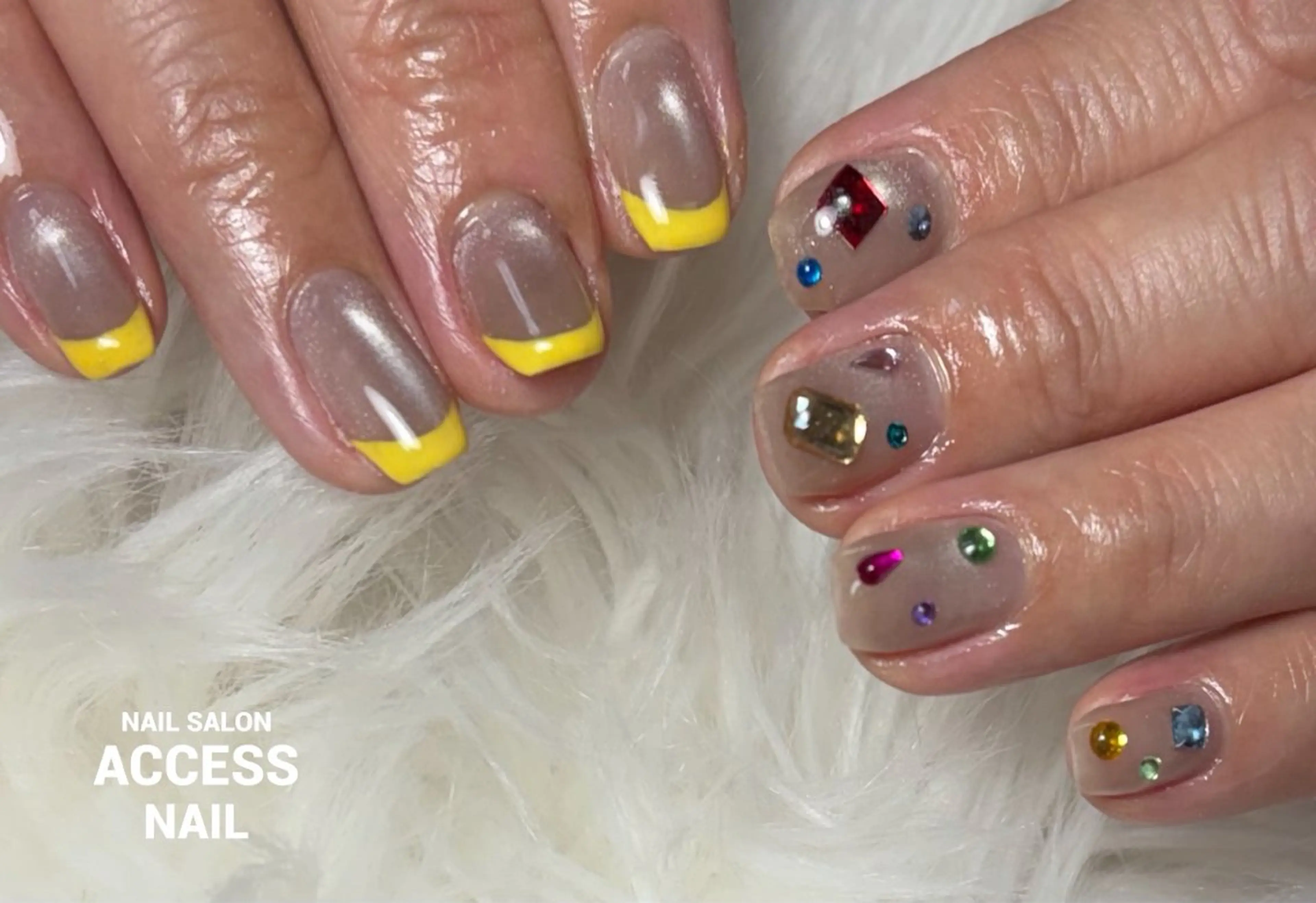 ネイル access nailのネイルデザイン