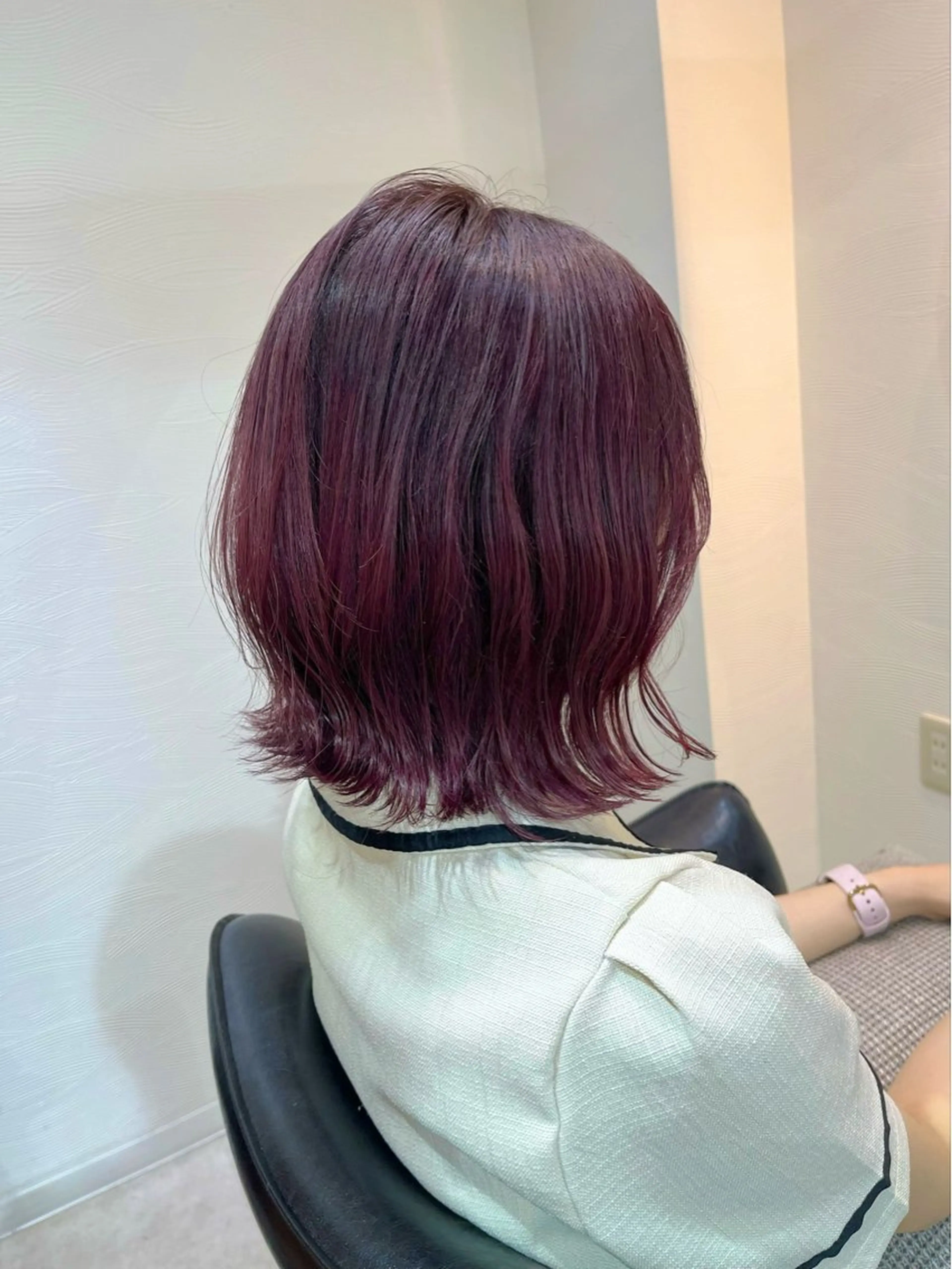 ミディアム 【ニュアンスカラー・ 髪質改善】スズキカナのヘアスタイル