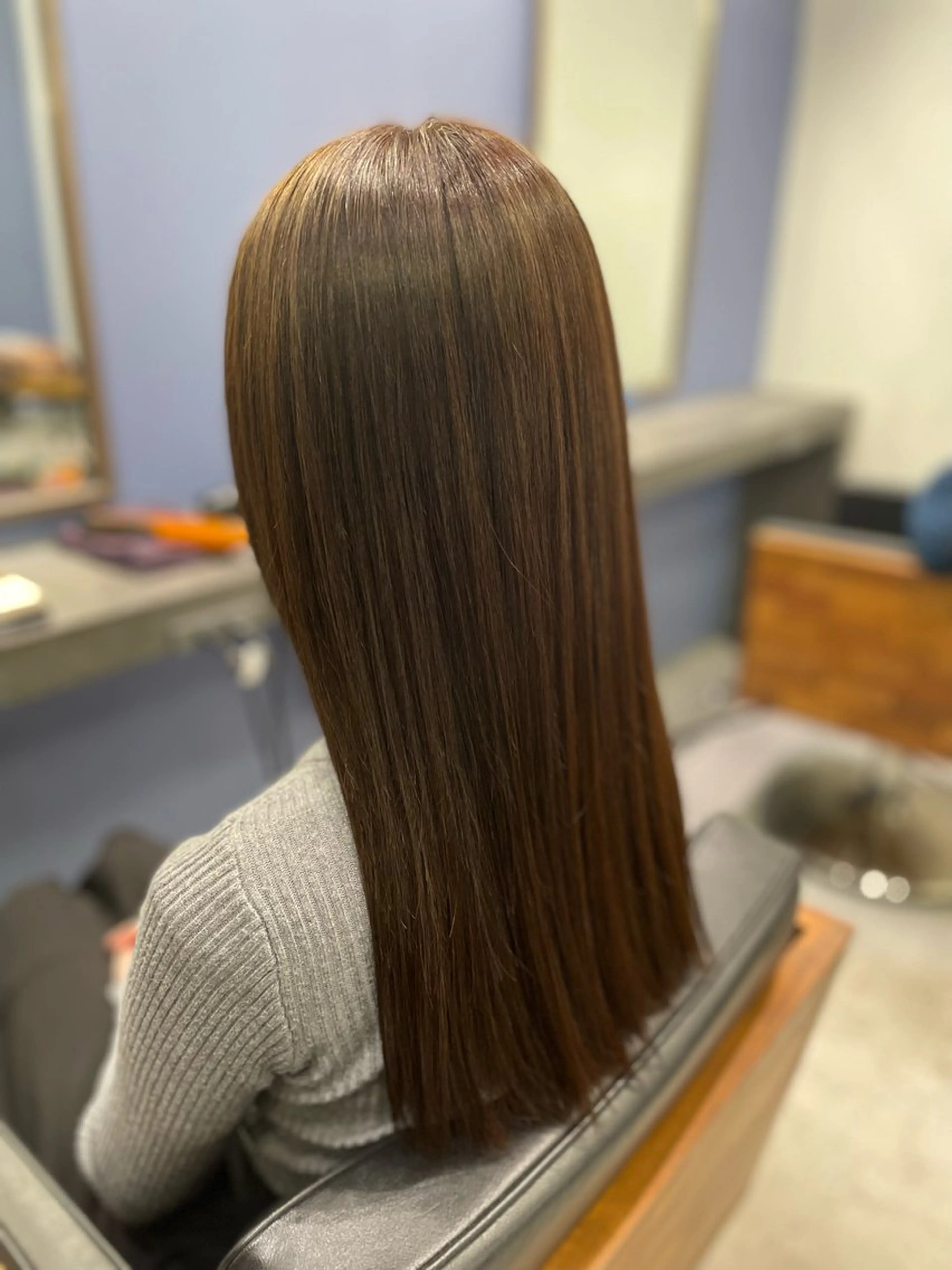 ロング カラー ヘアカラー トリートメント 🌿長尾俊汰🌿 透明感カラーのヘアスタイル