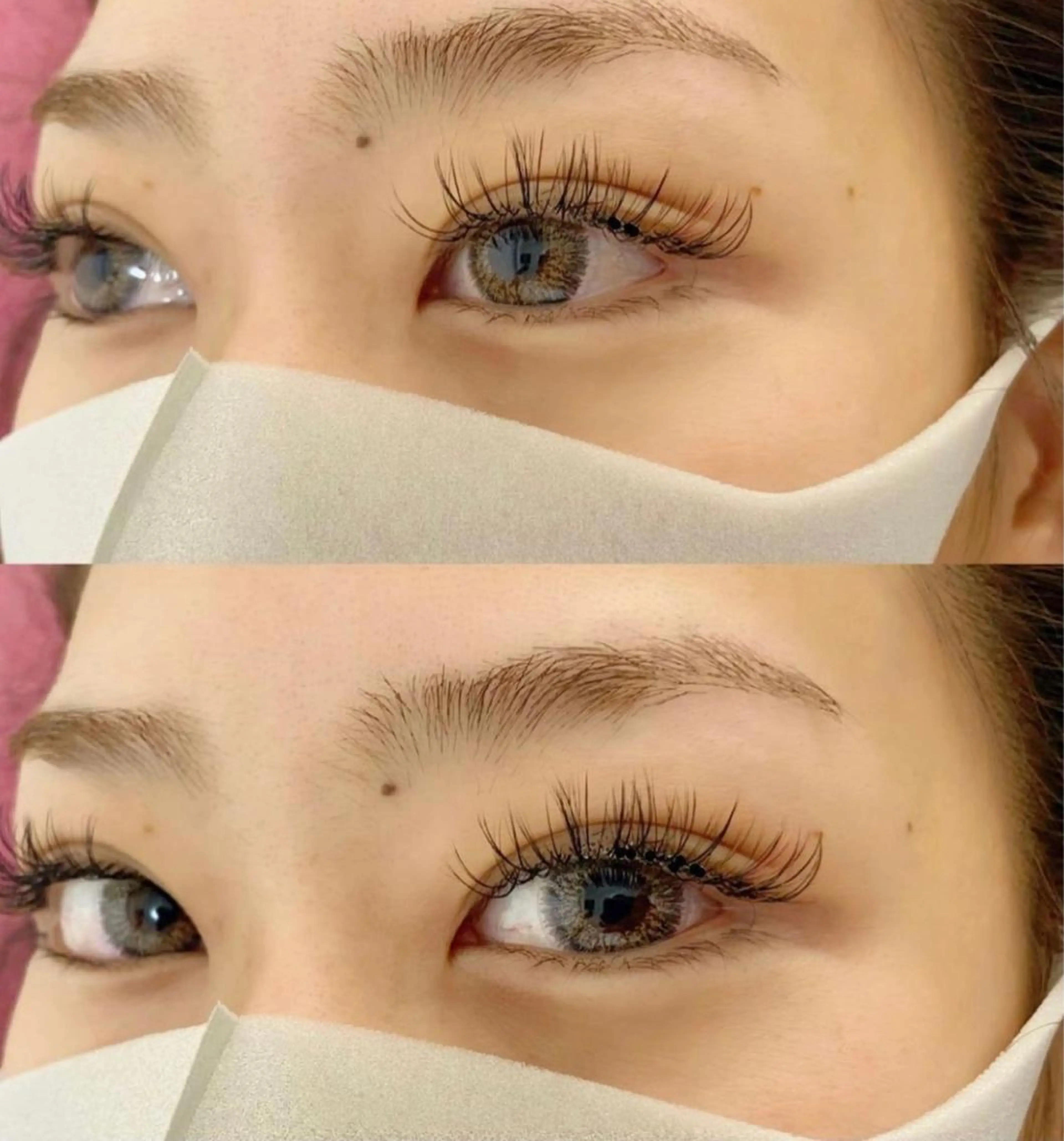 マツエク・マツパ キュート Dカール ボリュームラッシュ Total beauty salon Anela所属・Totalsalon Anelaのネイルデザイン