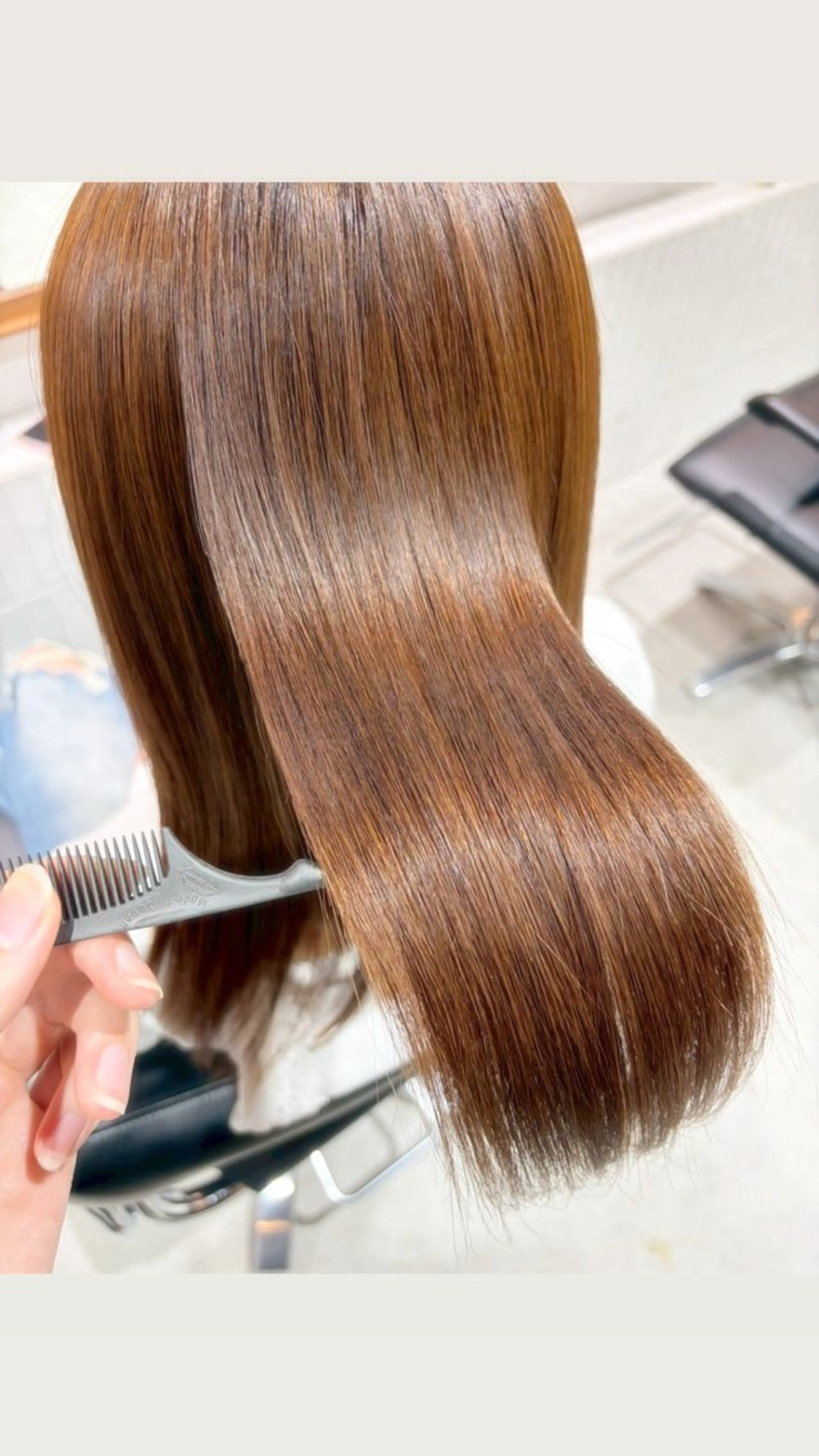 セミロング トリートメント 市來　里利央 （いちき　さとりお）のヘアスタイル