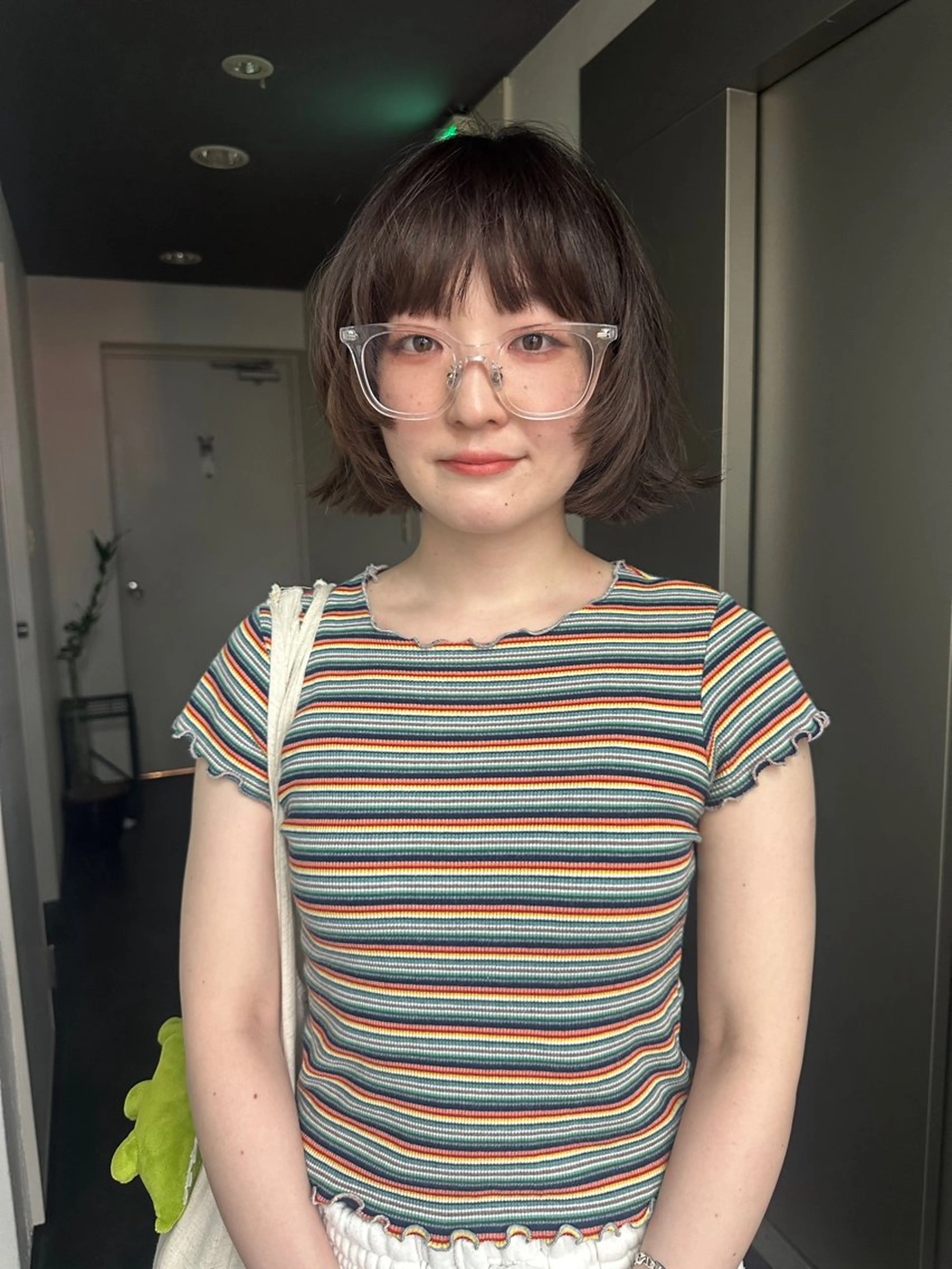 ショート カラー カット ヘアカラー トリートメント ボブ/レイヤー/ケア パーマ/リュウタのヘアスタイル