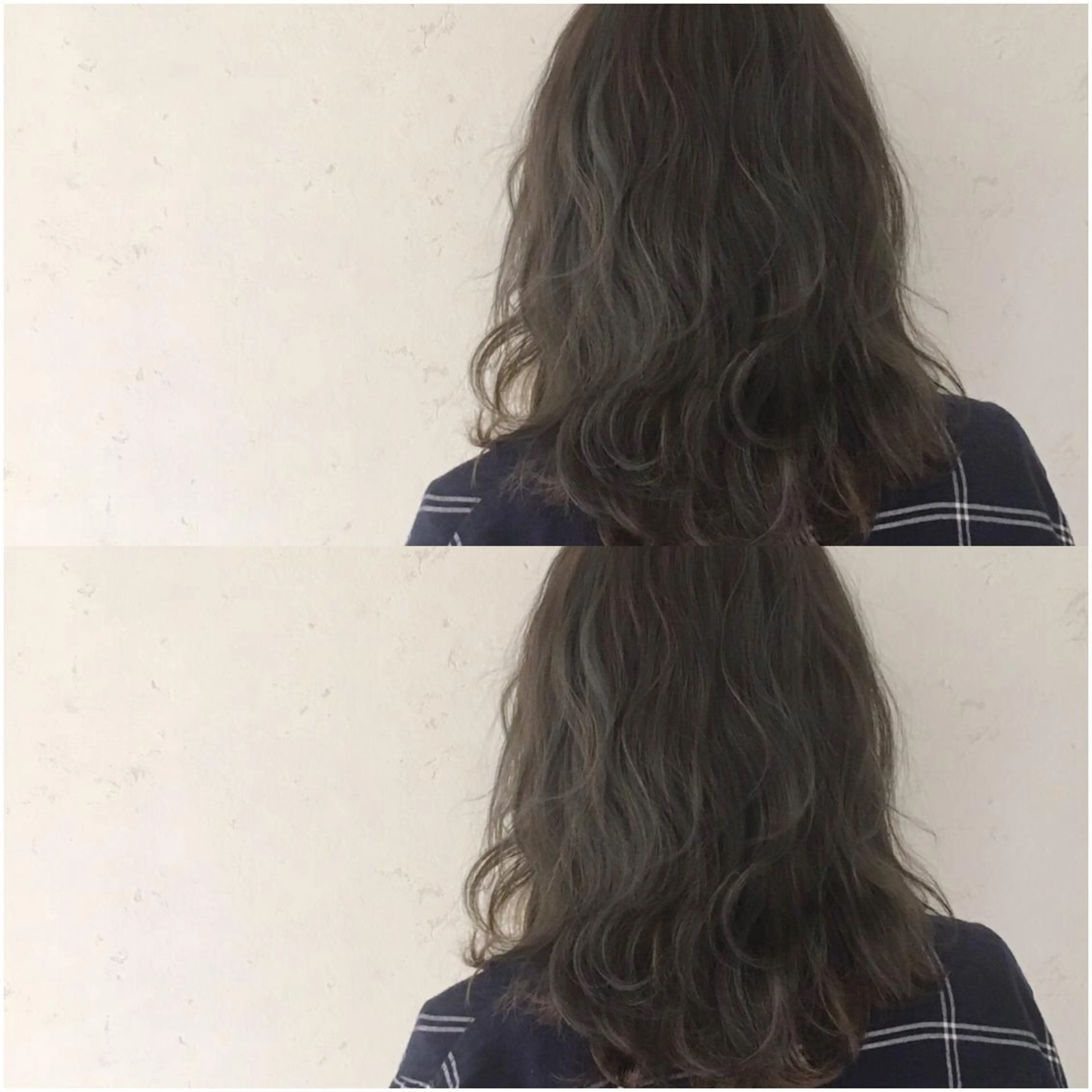 セミロング カラー アッシュ ベージュカラー 透明感カラー circus by KENJE 町田店のヘアスタイル