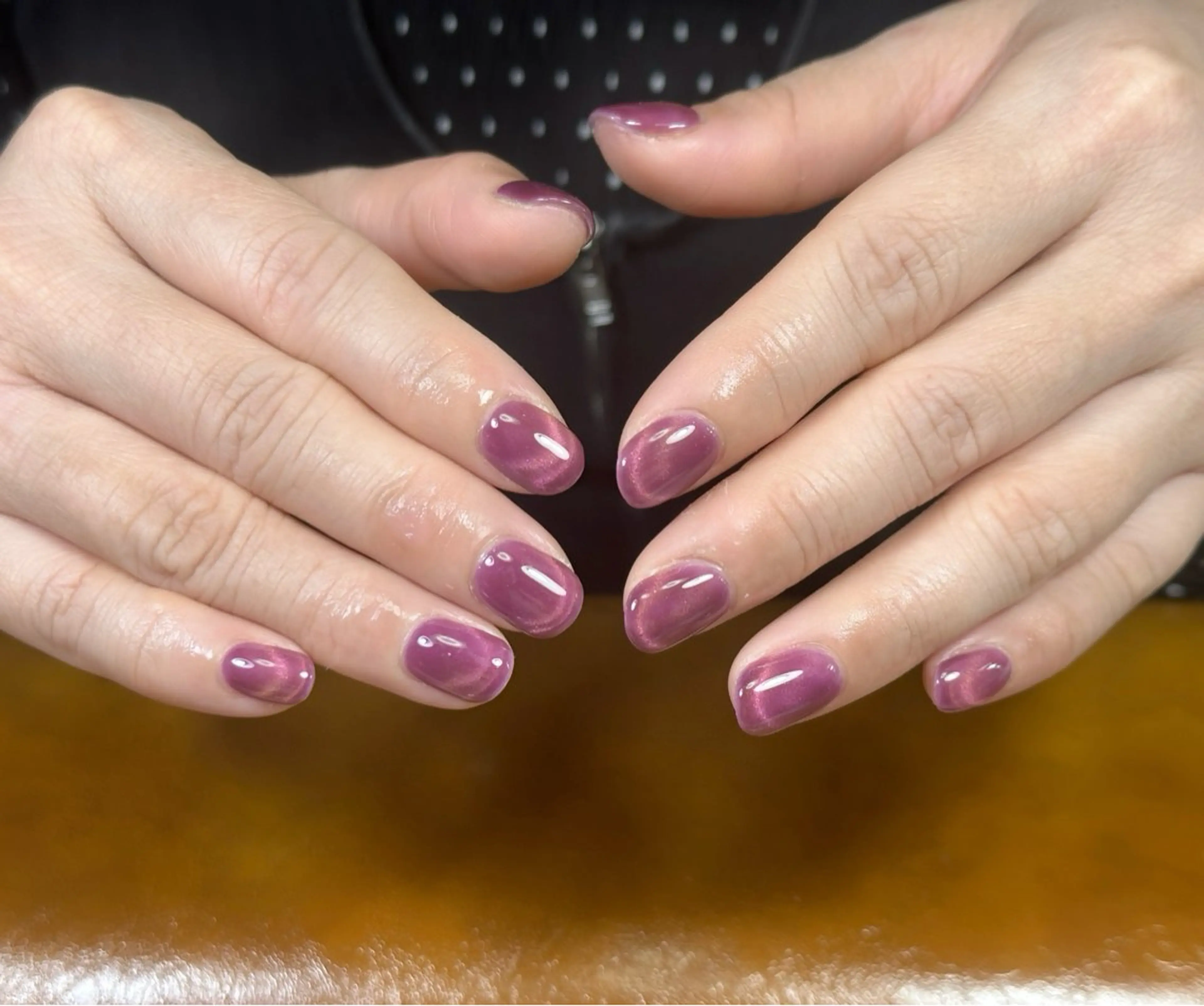 ネイル フットネイル ジェルネイル マグネットネイル 持ち込み ニュアンスネイル Miri nail salonのネイルデザイン