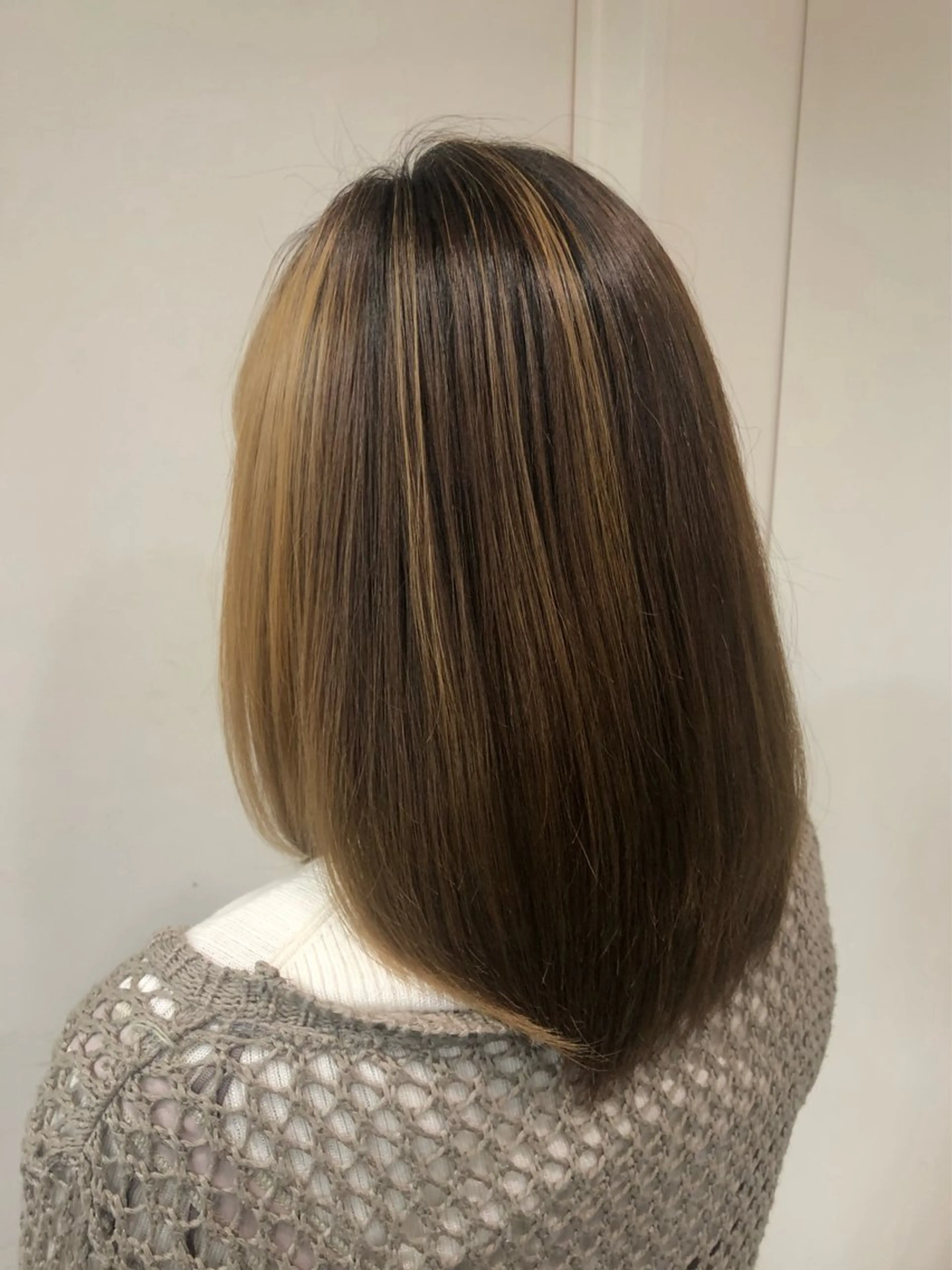 ミディアム カラー 個室サロン🌼万希 ヘアケア/ヘッドスパのヘアスタイル