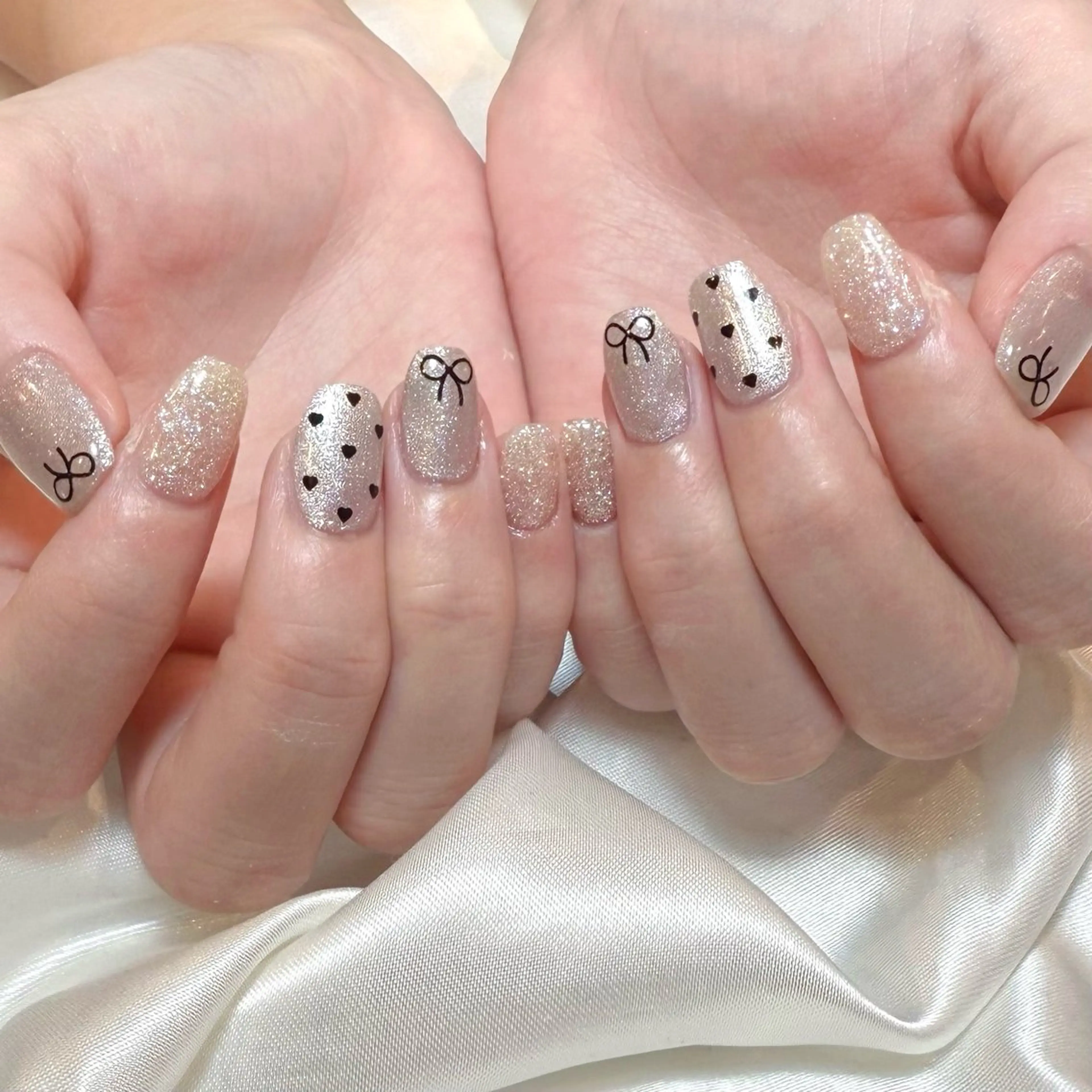 ネイル シンプルネイル ハンドネイル MyFairLady nayaのネイルデザイン