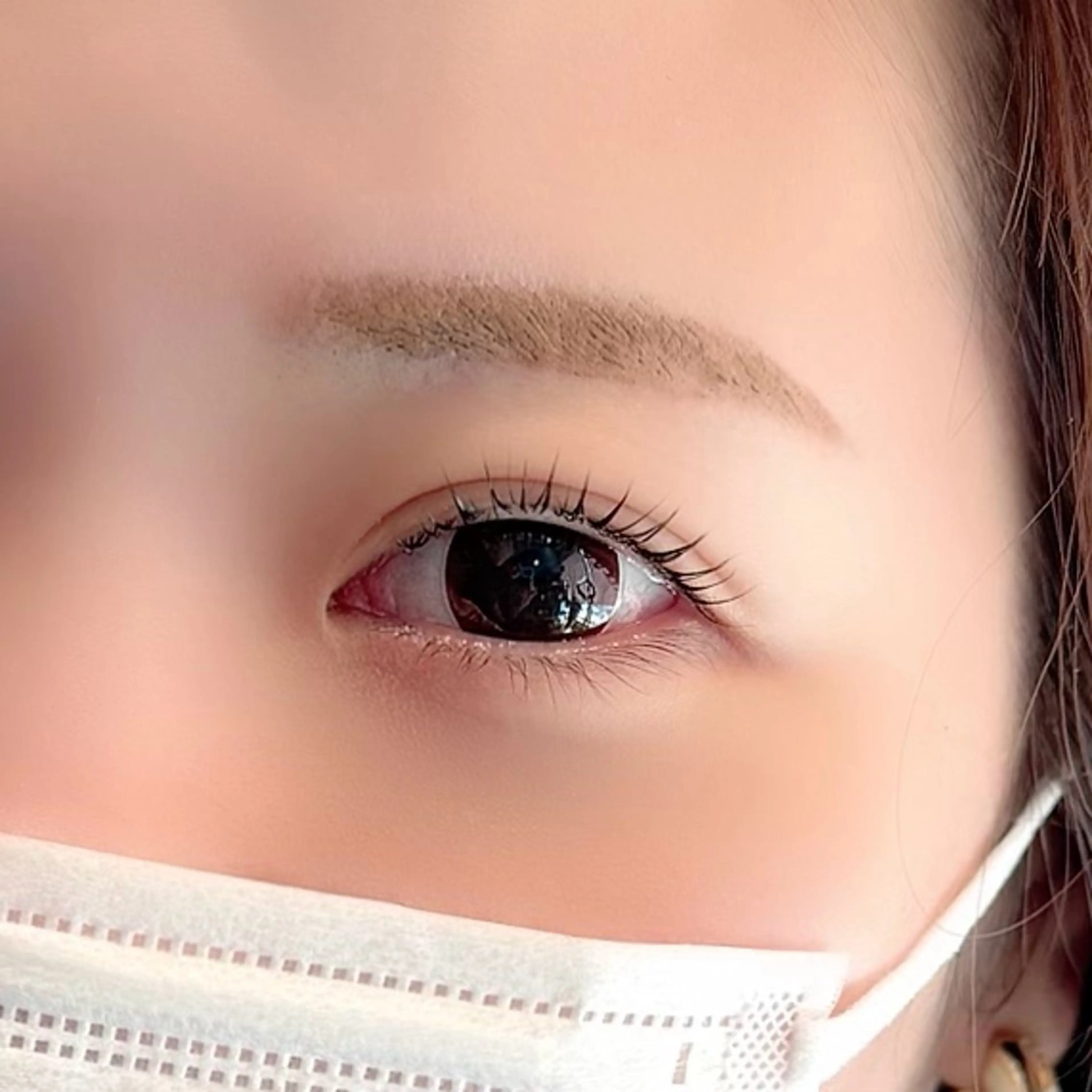 マツエク・マツパ カットモデル𓍲艶髪 🫧秋積日向のヘアスタイル