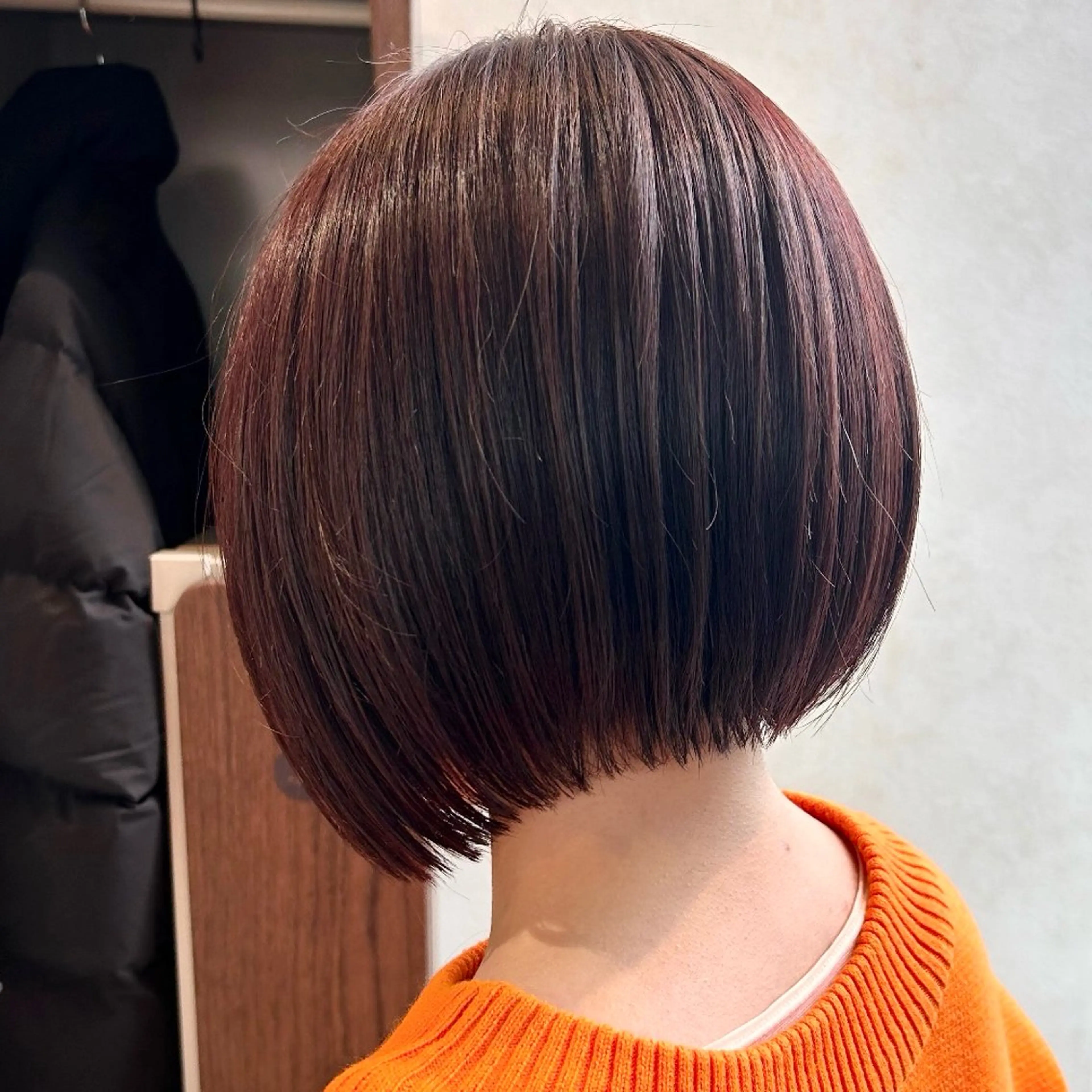 ショート まとまるボブ/縮毛矯 生🌿あおい✨のヘアスタイル