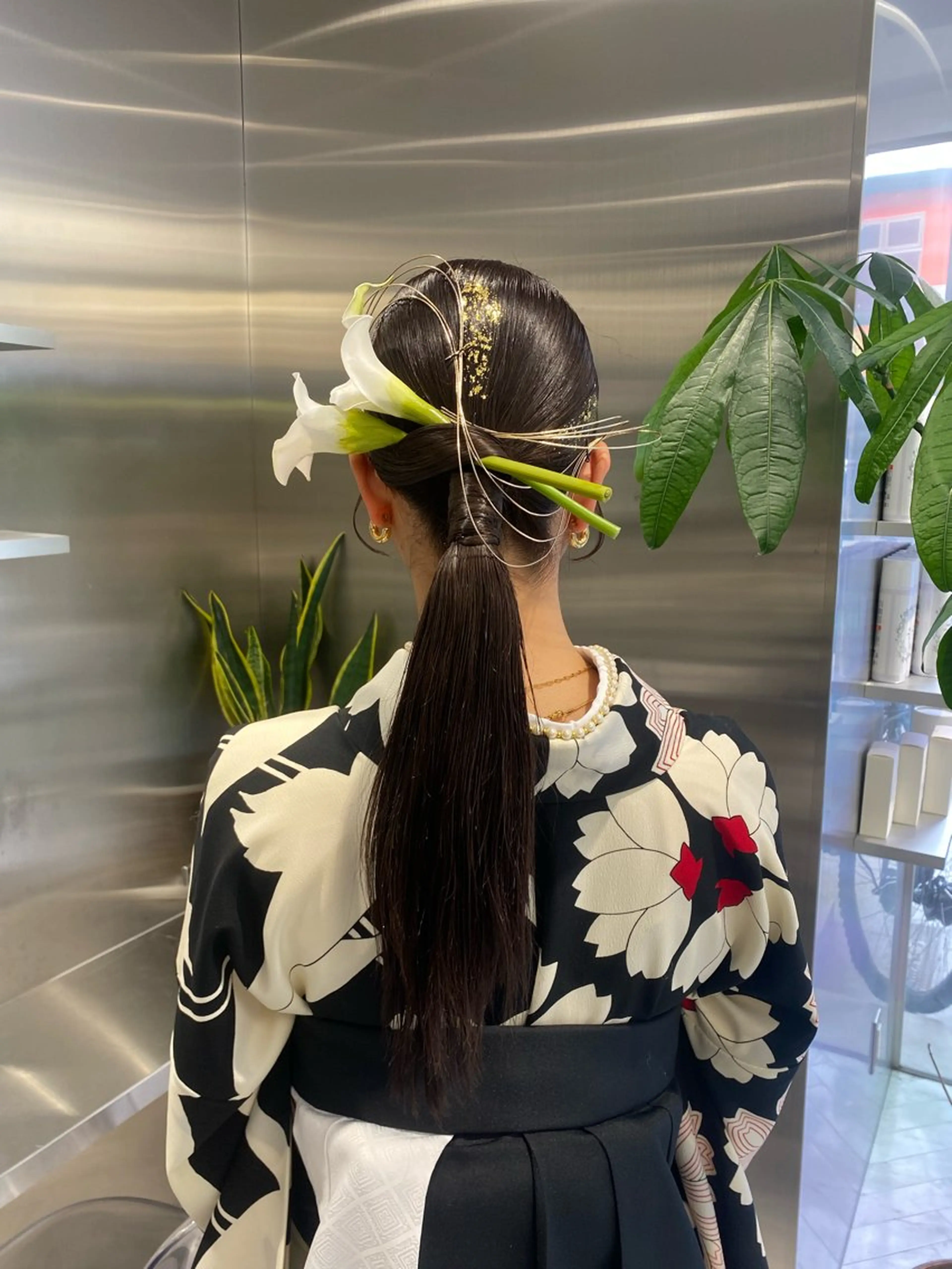 🌼卒業式ヘアセットの写真