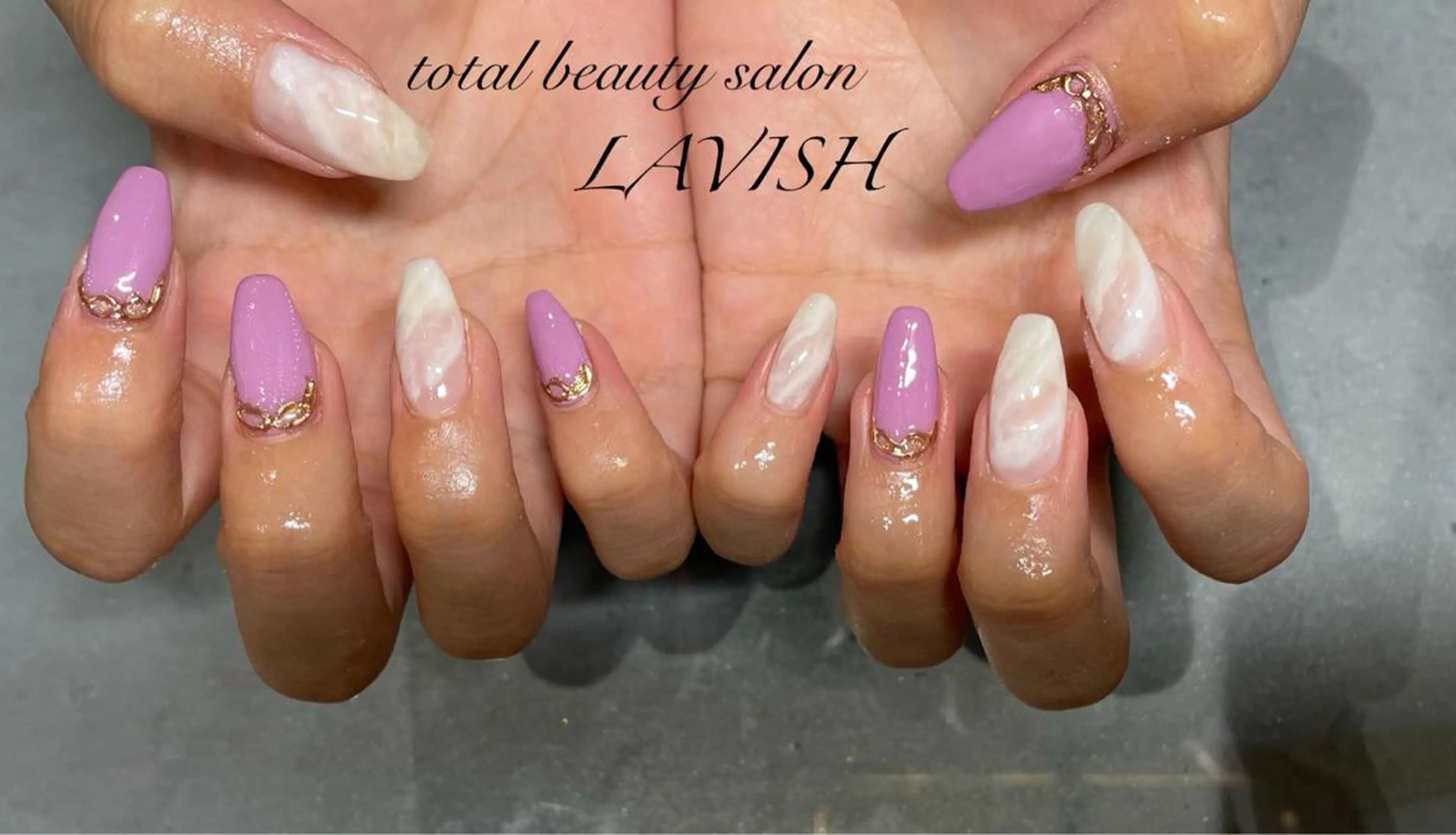 ネイル LAVISH nail salonのヘアスタイル
