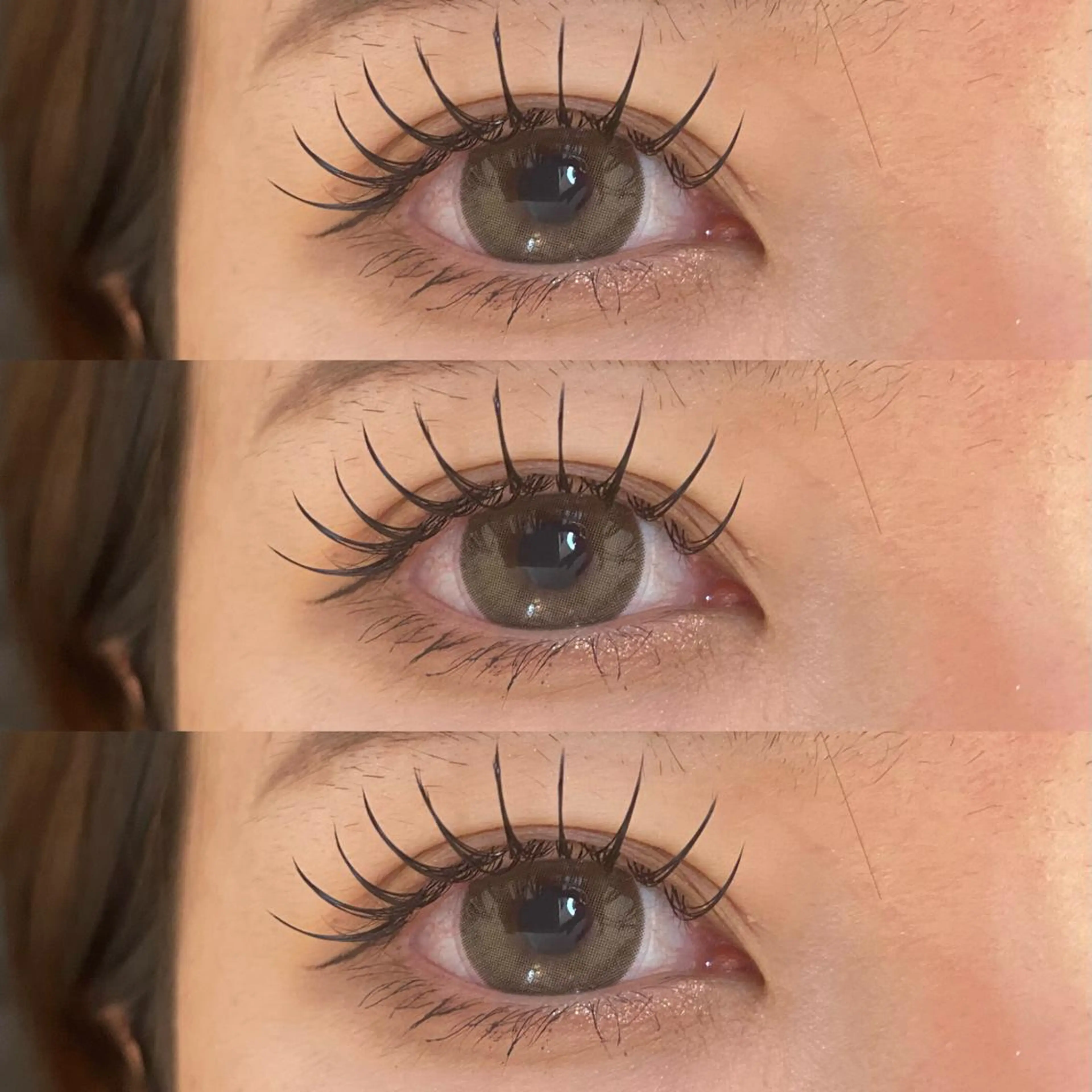 マツエク・マツパ フラットラッシュ 24 -niji-のマツエク・マツパデザイン