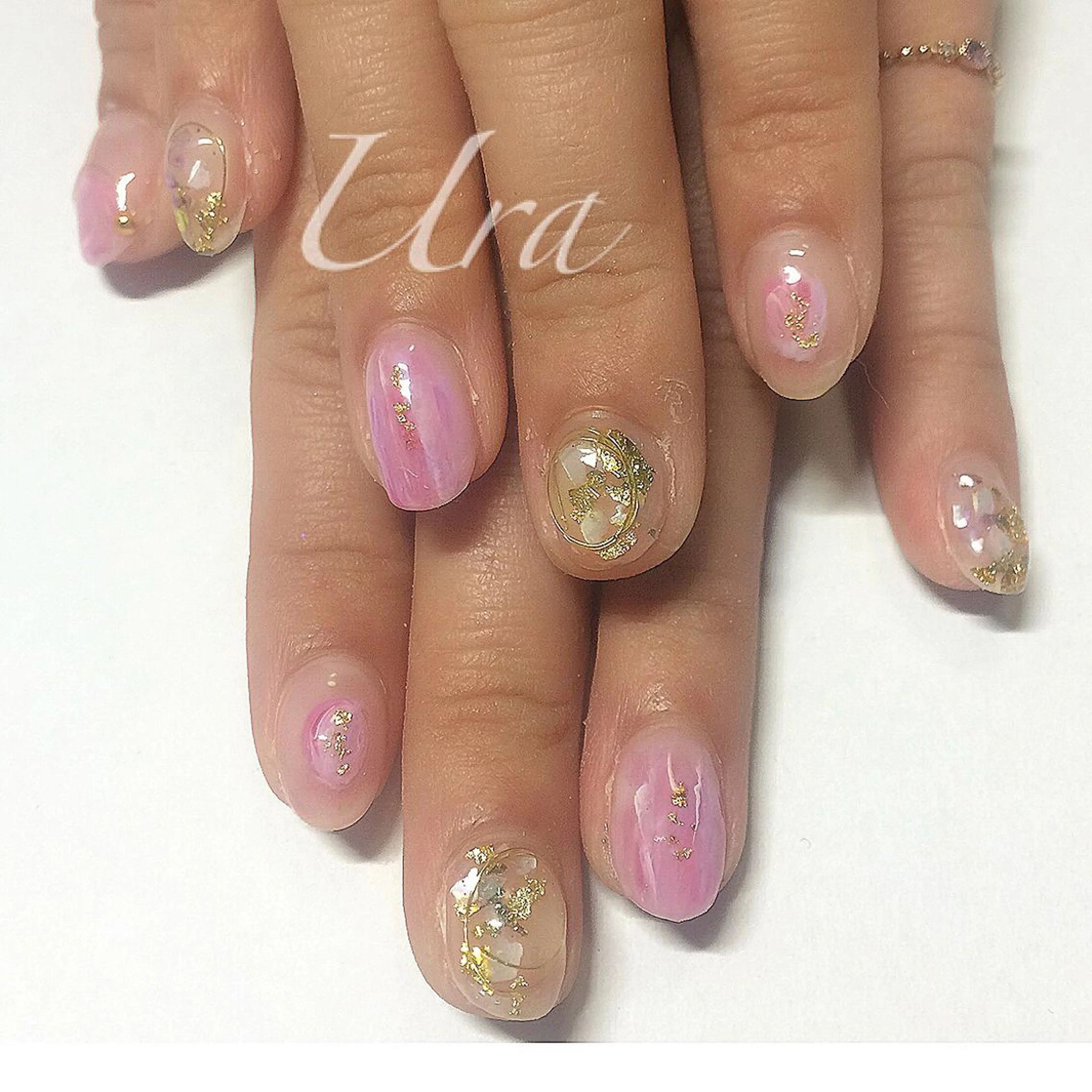 ネイル クリアネイル UrakoNail 《nail》のネイルデザイン