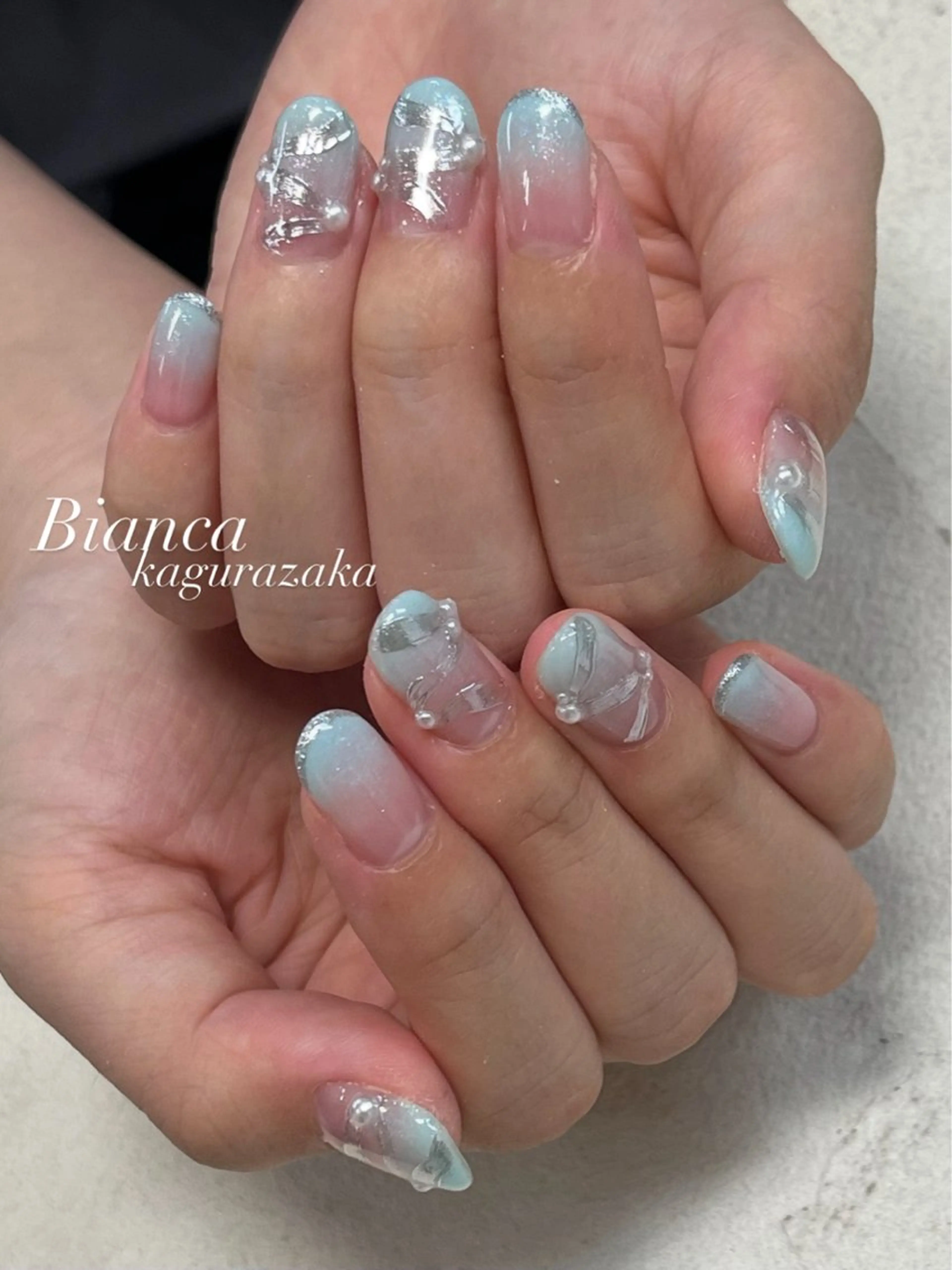 ネイル ハンドネイル BIANCA神楽坂店 TSUMITAのネイルデザイン