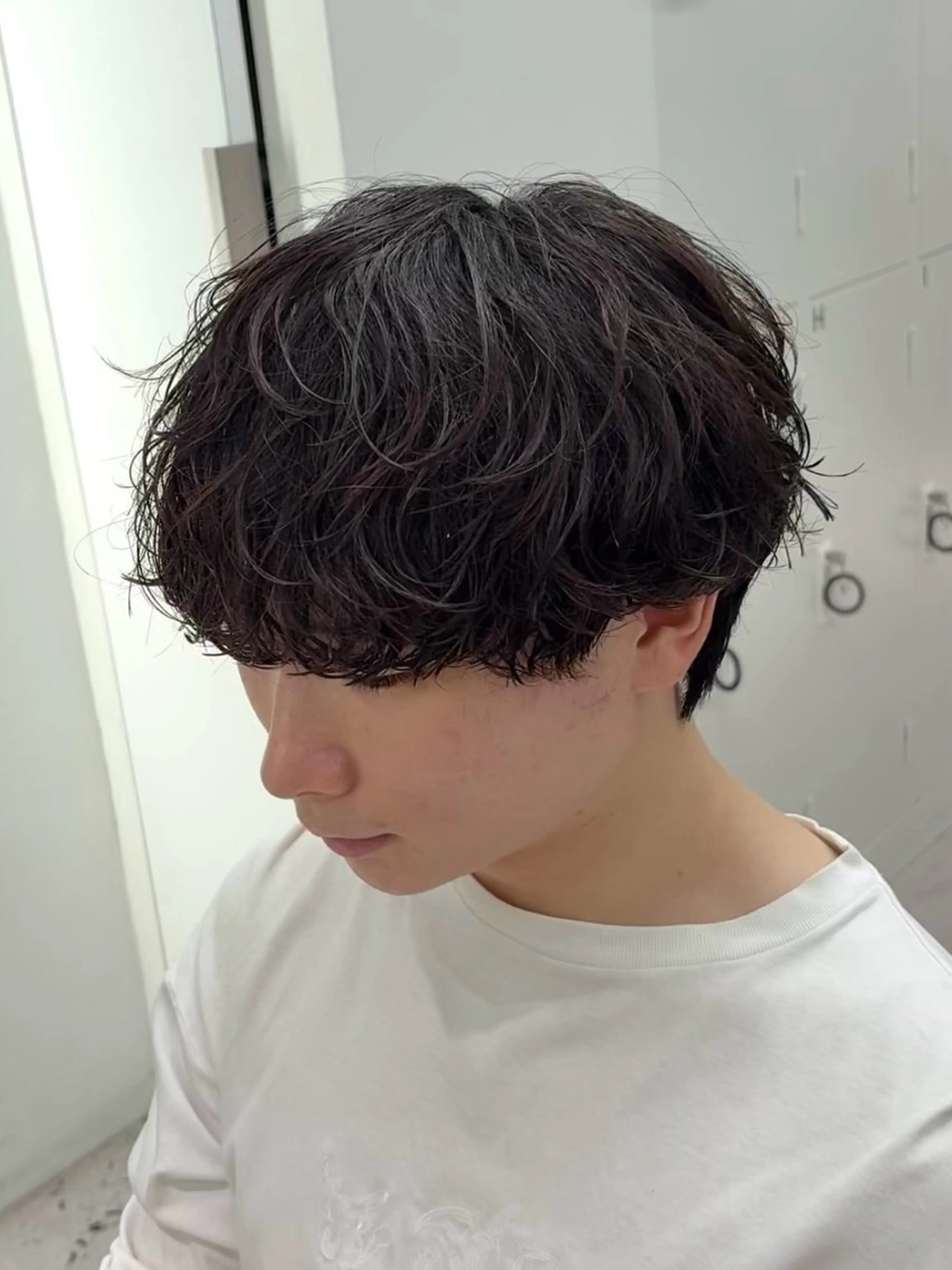 パーマ メンズ メンズパーマ カット パーマ トリートメント メンズカット松戸/韓 国/メンズパーマ航太のヘアスタイル