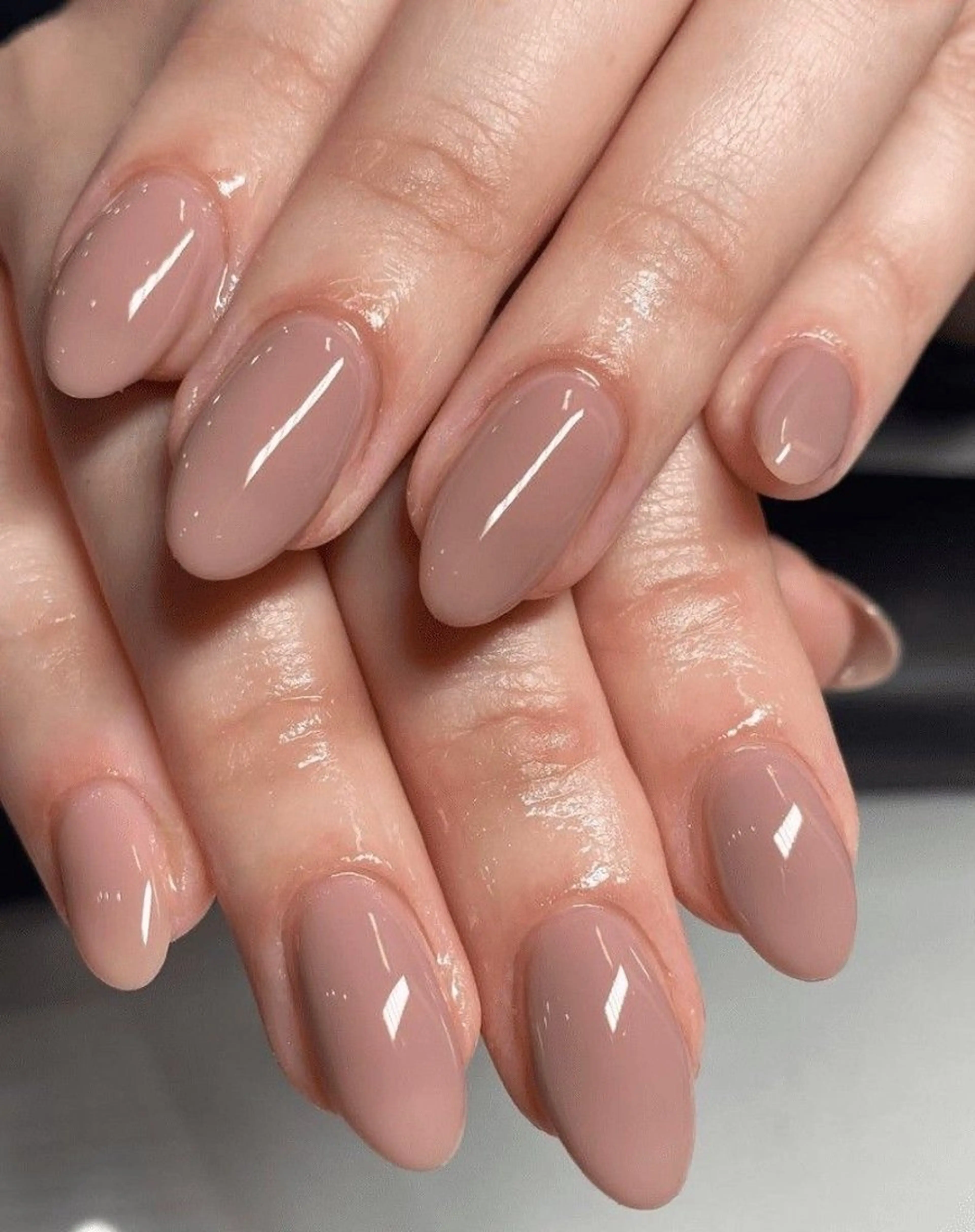 ショート 韓国風ヘア ハンドネイル Aila Nail HanChanのネイルデザイン