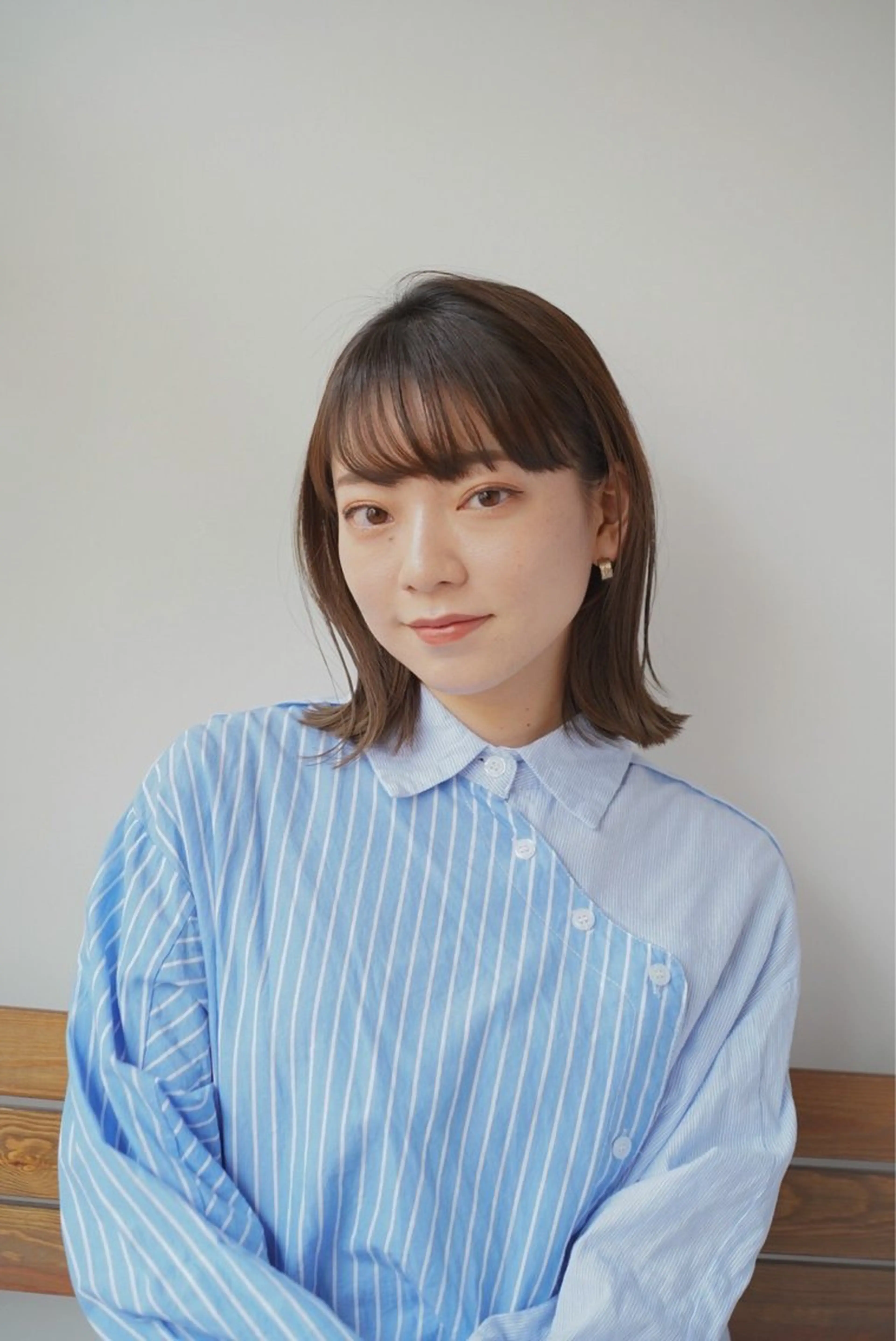 ミディアム カラー 似合うが分かる💕 骨格診断/宮澤瑞穂のヘアスタイル