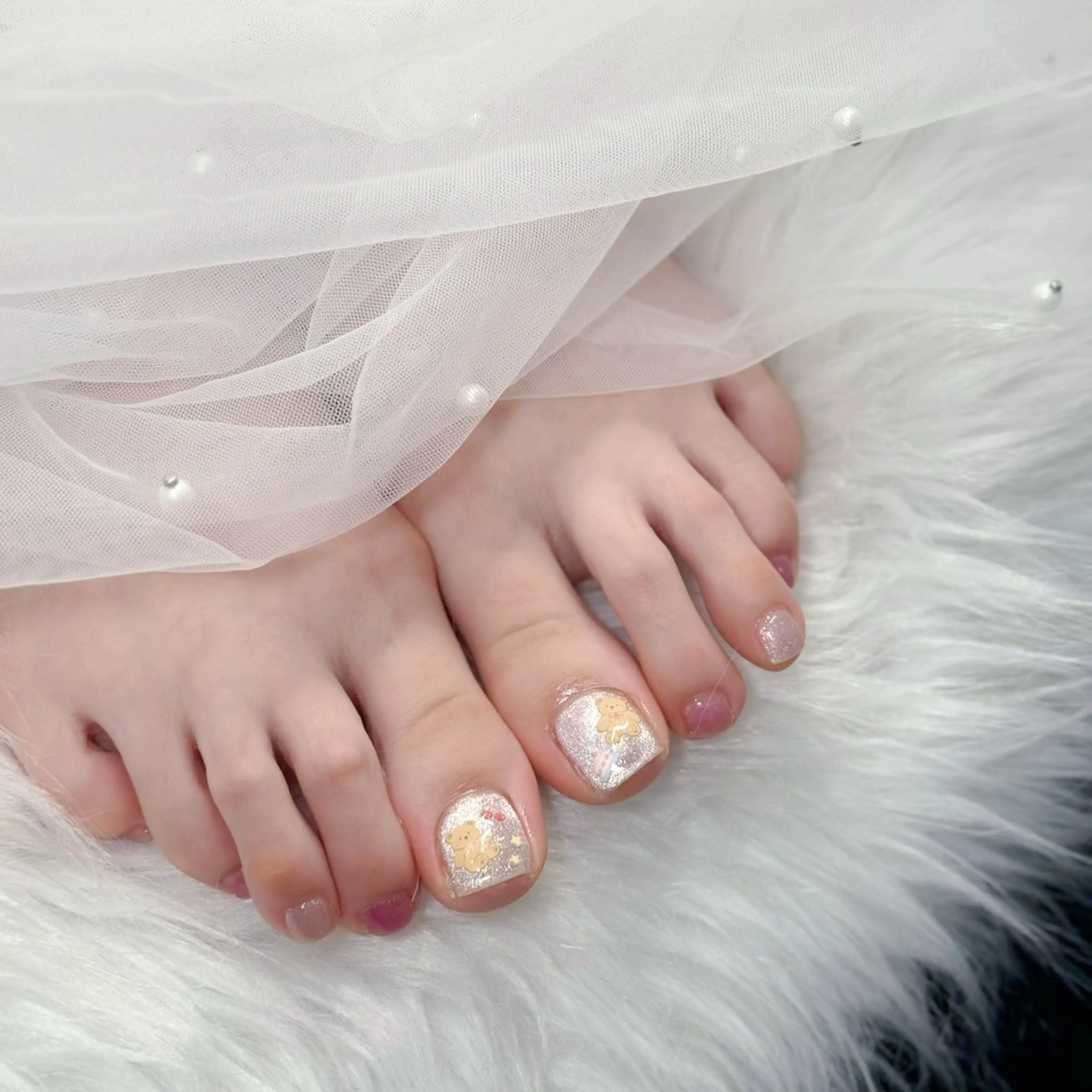 ネイル フットネイル 💛Mimosa💛 吉祥寺のネイルデザイン