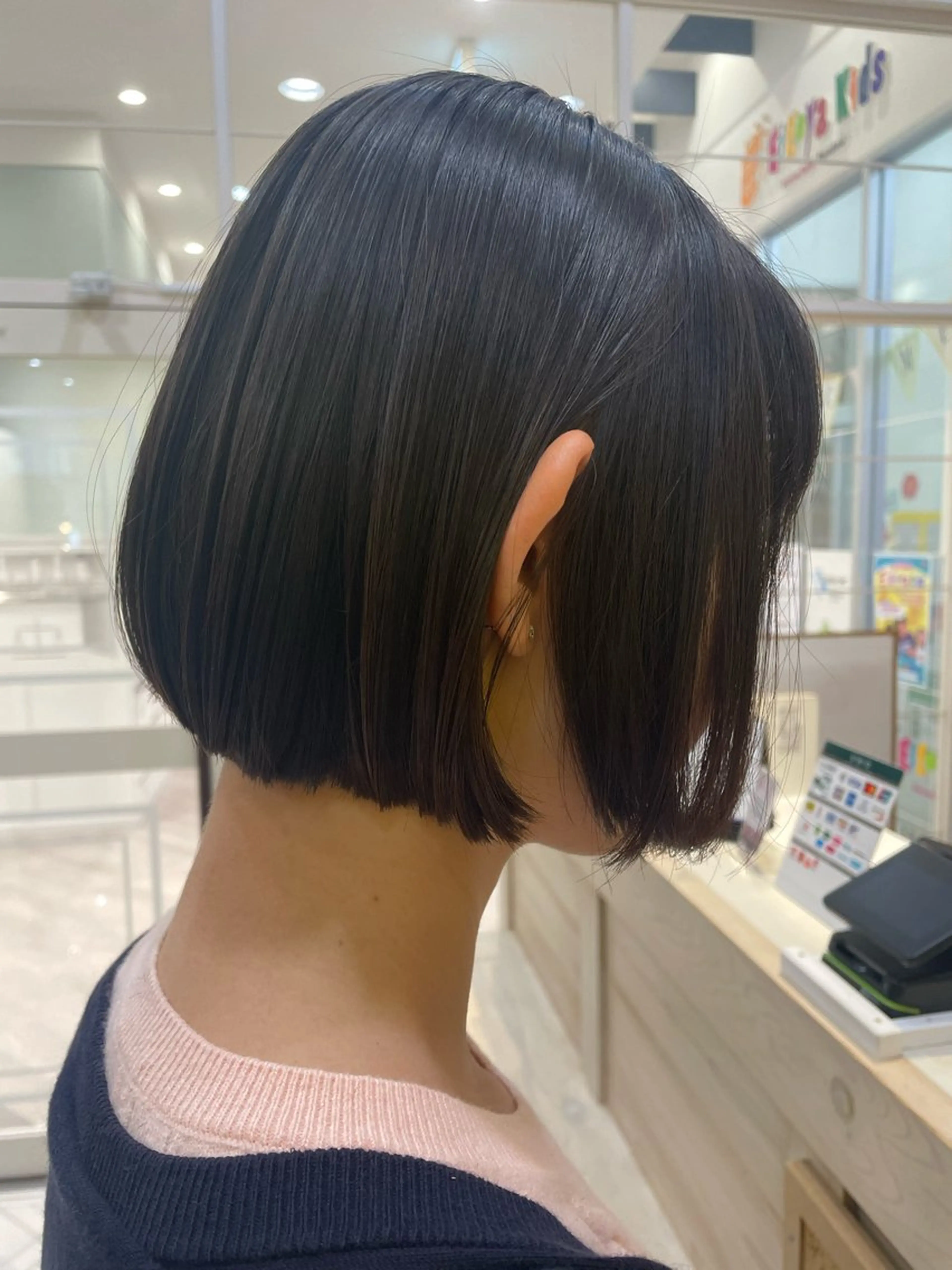 ショート ちぐさ/暖色/ ワンカラー🤍のヘアスタイル