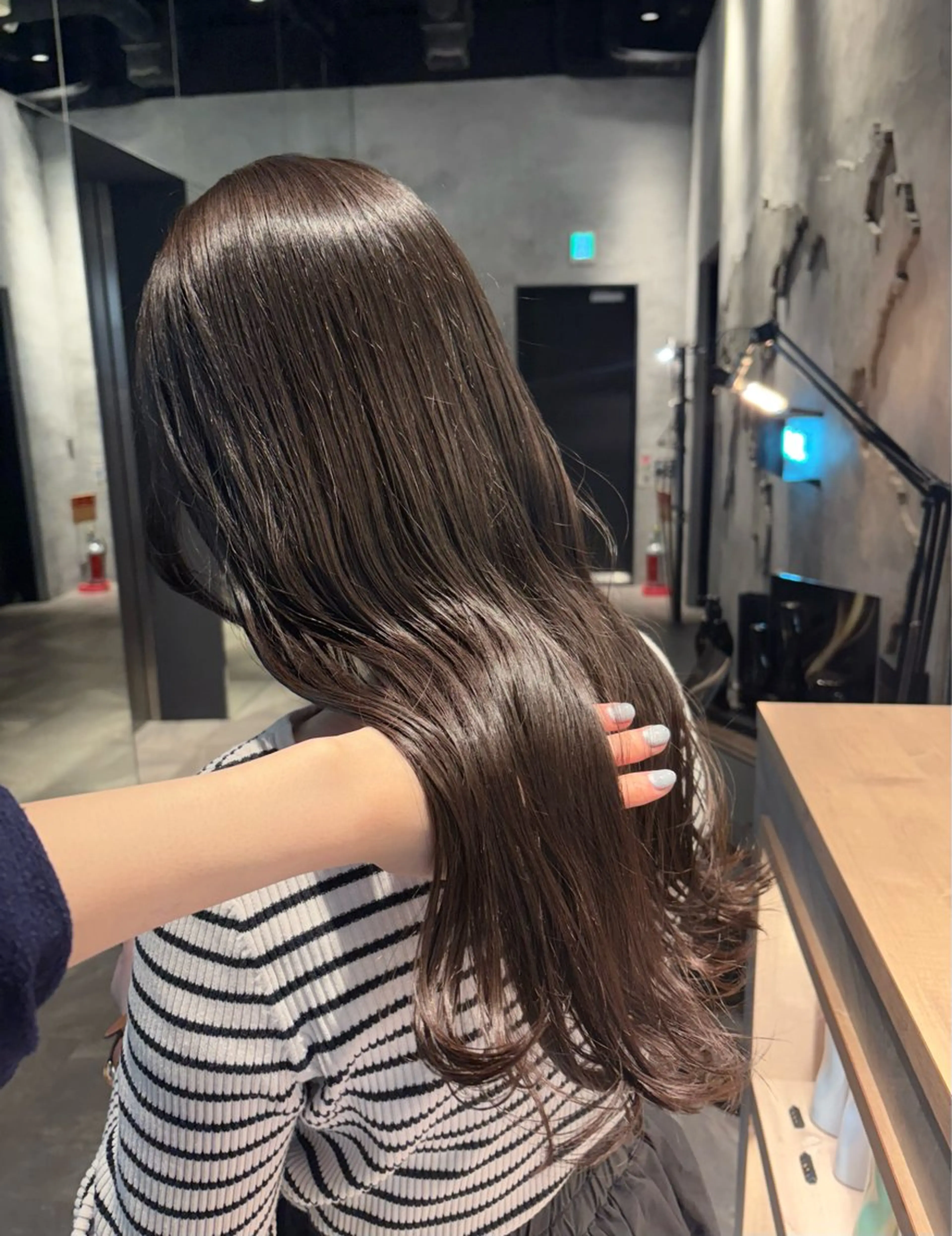 ロング カラー ヘアカラー トリートメント 🫧透明感カラー/ 寒色カラー/Risaのヘアスタイル