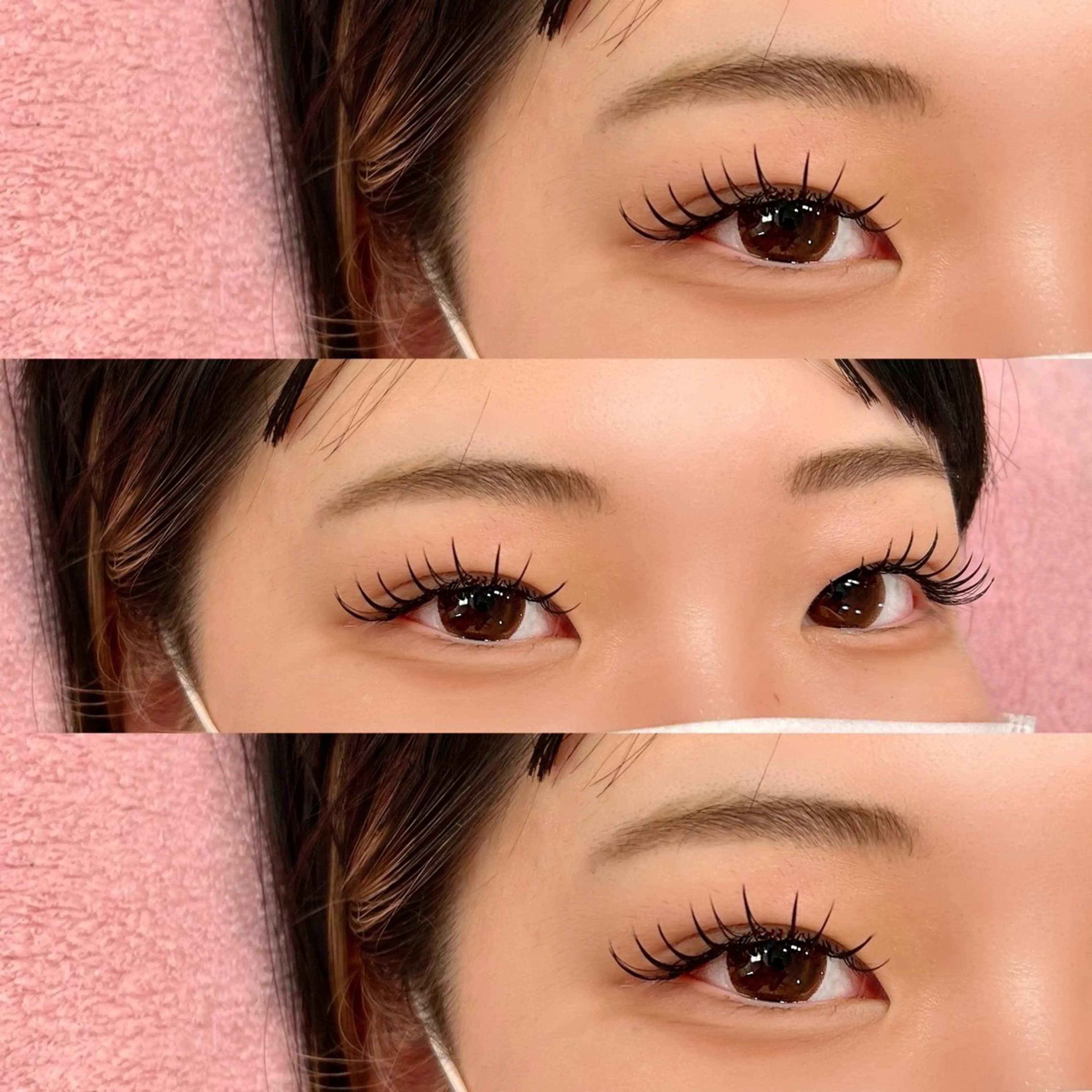 マツエク・マツパ Cカール フラットラッシュ まつ毛&ヘア earnest山田のマツエク・マツパデザイン