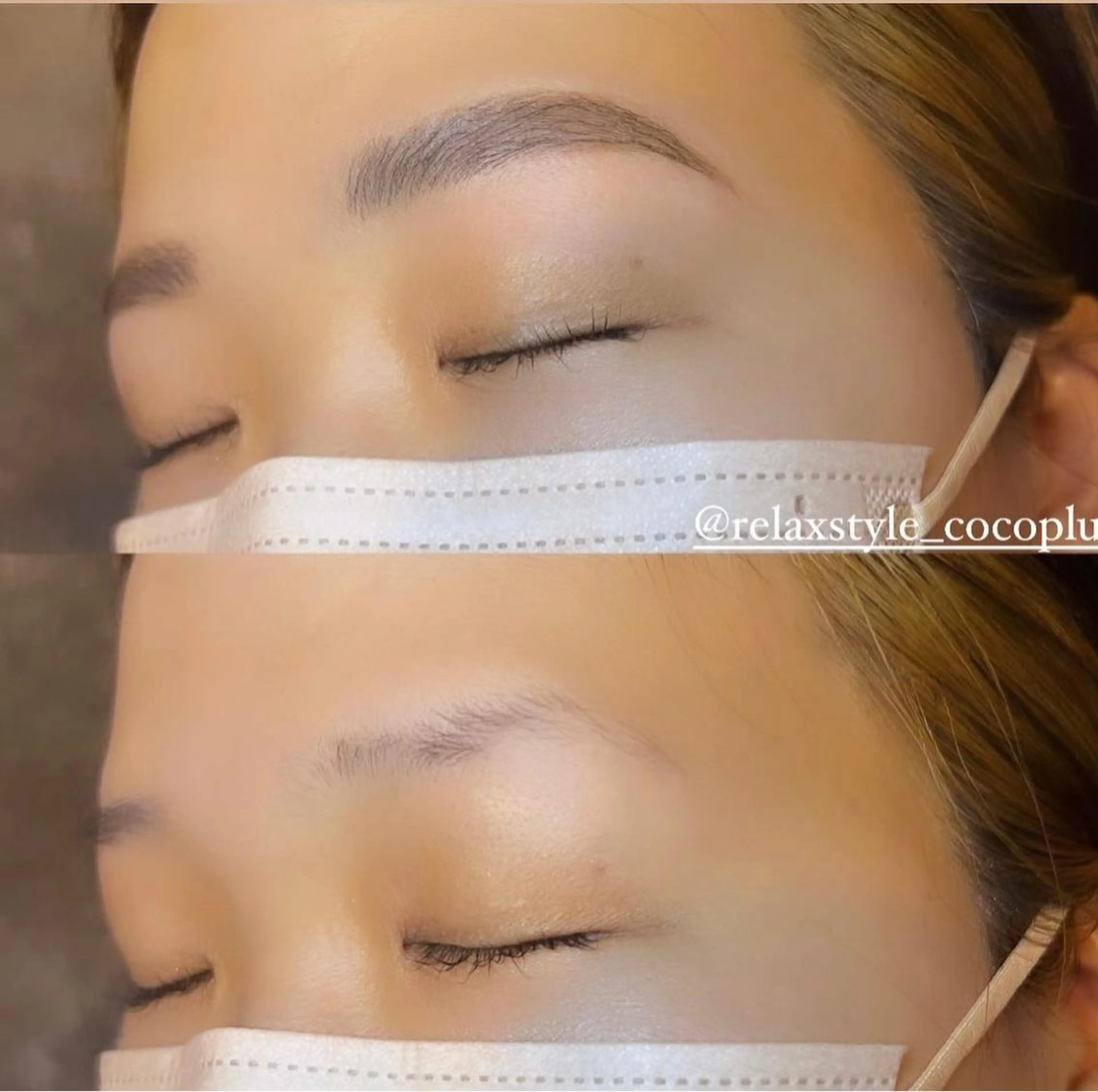アイブロウ ハリウッドブロウリフト ワックス脱毛 その他(アイブロウ) Relaxstyle ＣＯＣＯ+ココプラスの眉毛・アイブロウイメージ