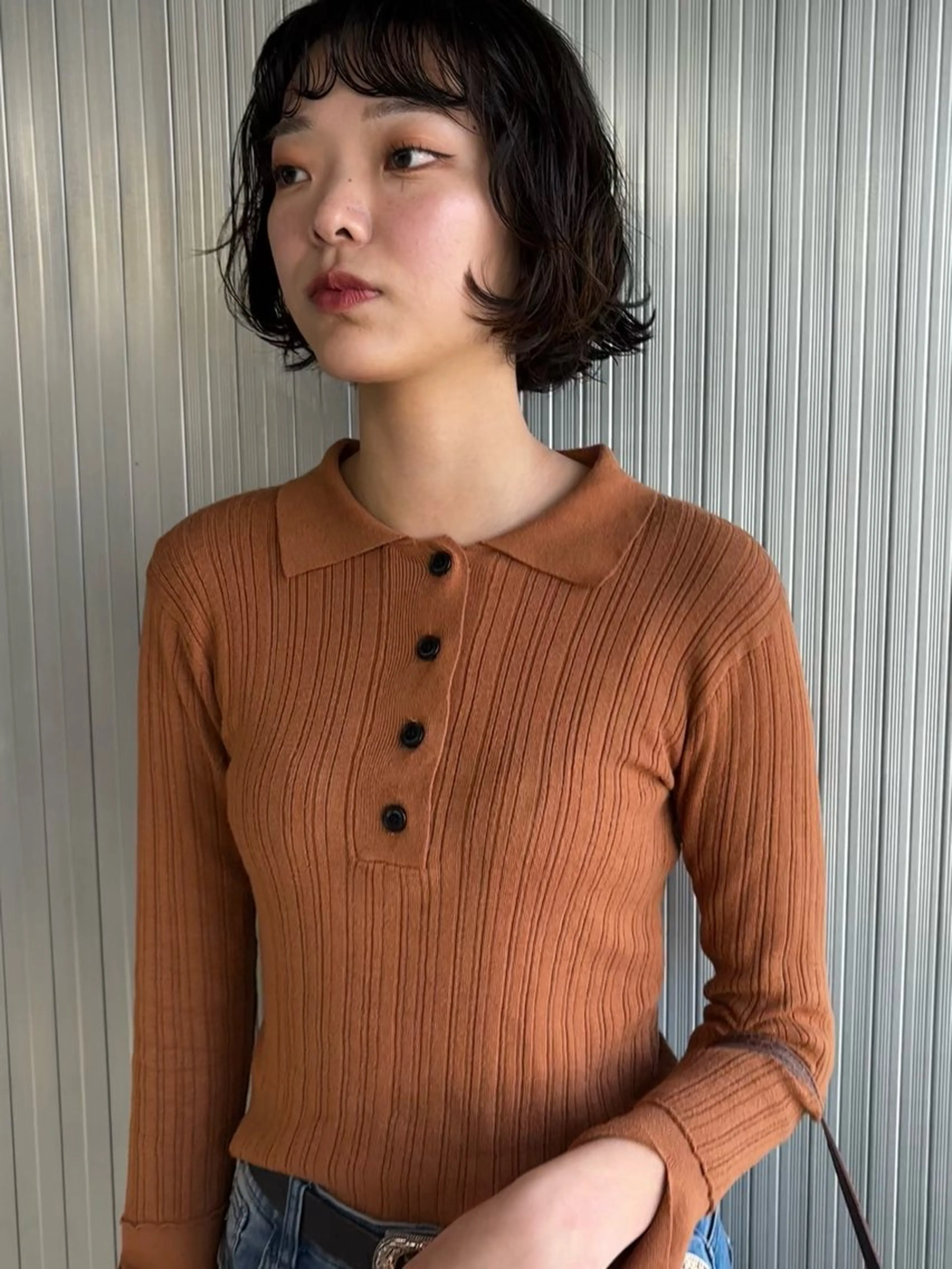 ショート パーマ wewe: momoeのヘアスタイル