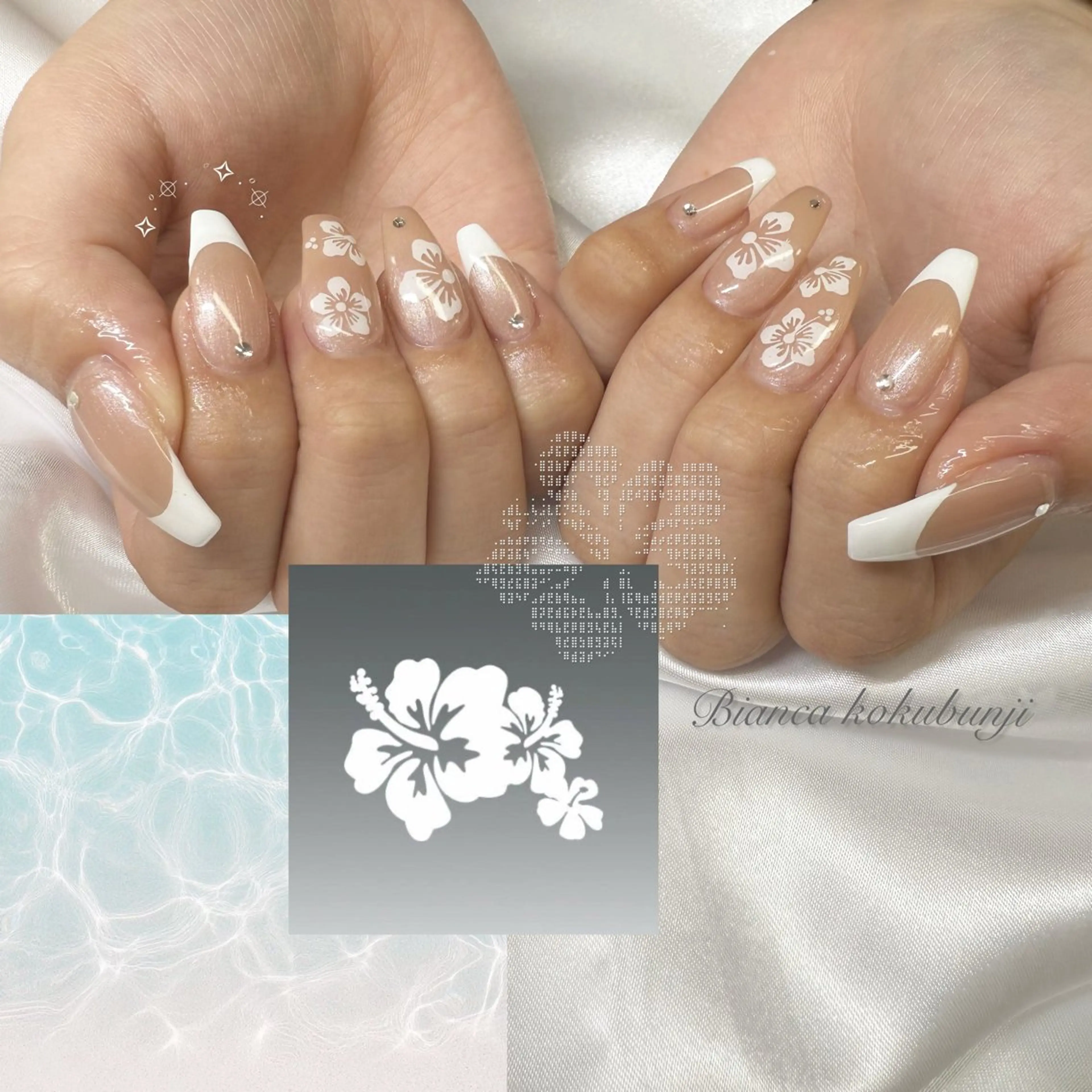 ネイル 持ち込み ハンドネイル Bianca☁国分寺 🤍店長/黒木愛美のネイルデザイン