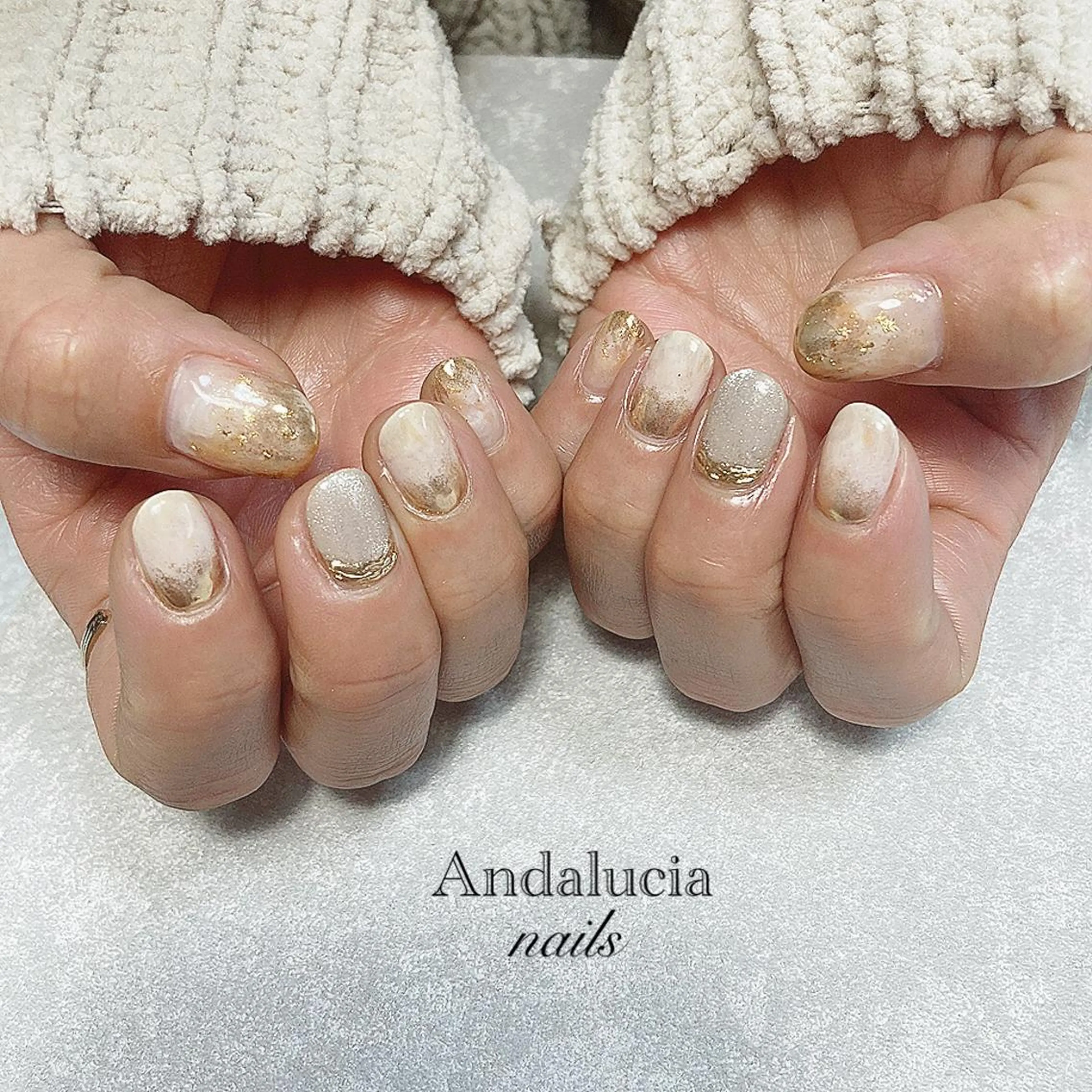 ネイル ハンドネイル Andalucia nailsのネイルデザイン