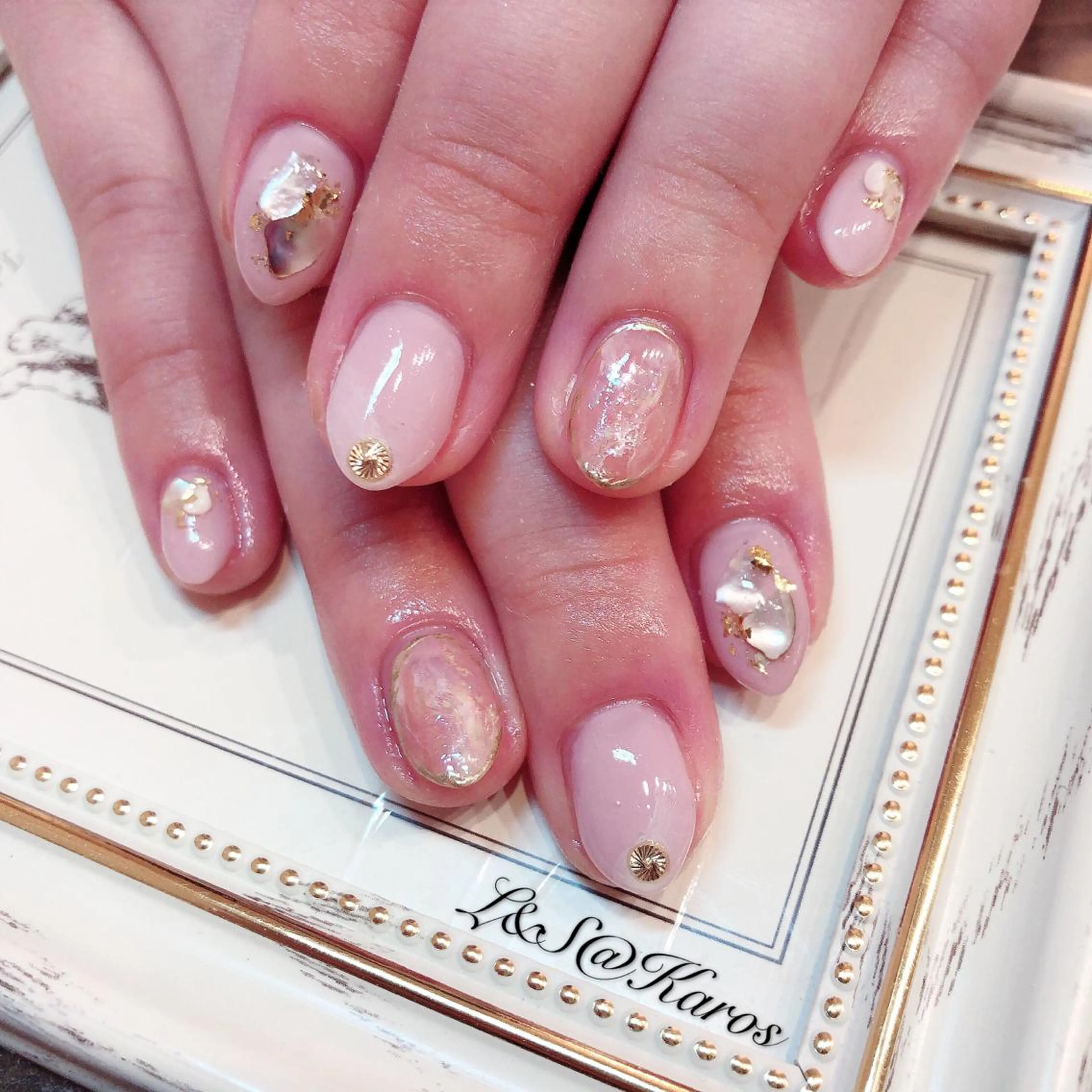 ネイル ハンドネイル L&S@ Karosのネイルデザイン