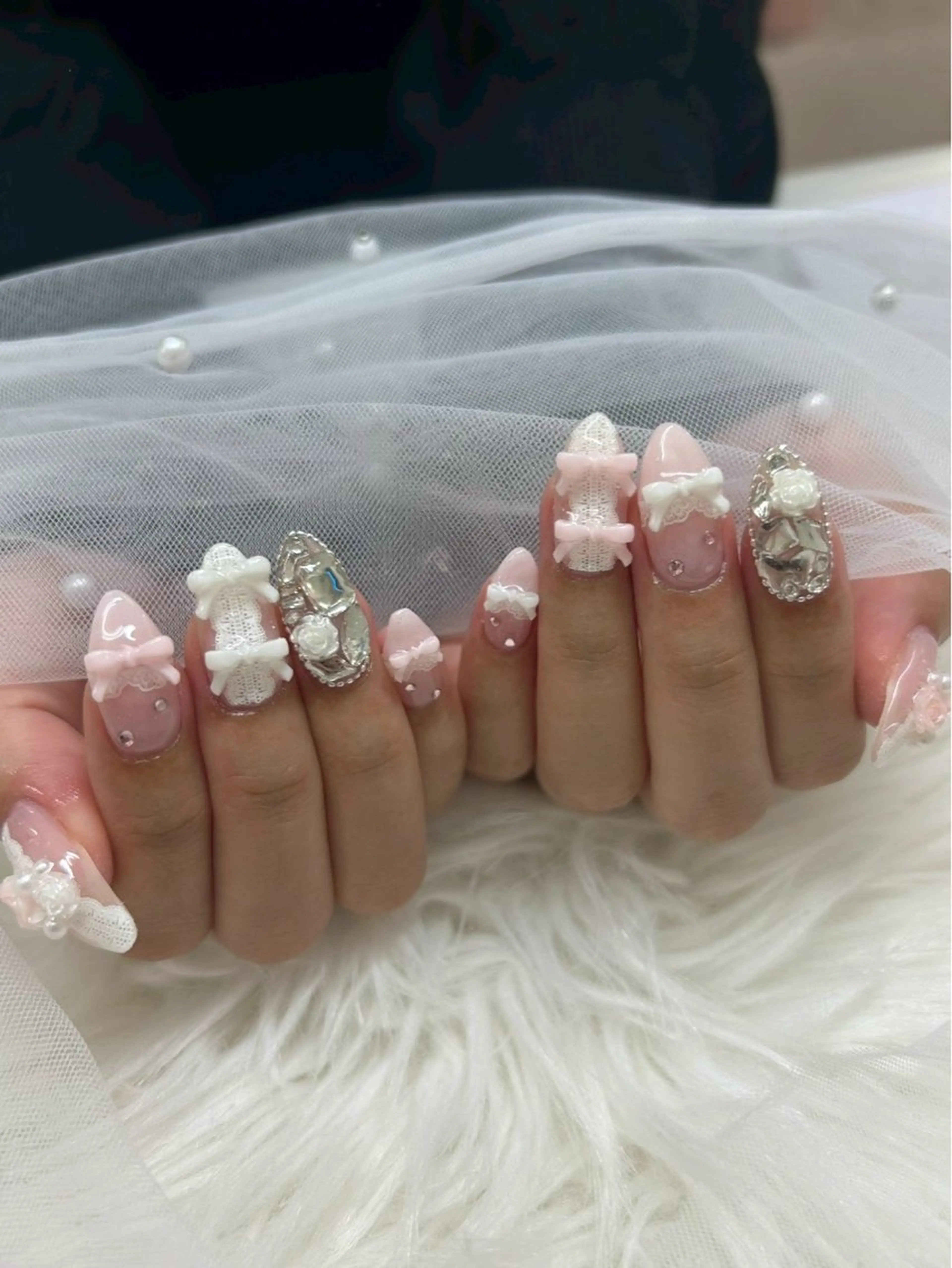 ネイル アートネイル ワンホンネイル ハンドネイル nail salon popoのネイルデザイン