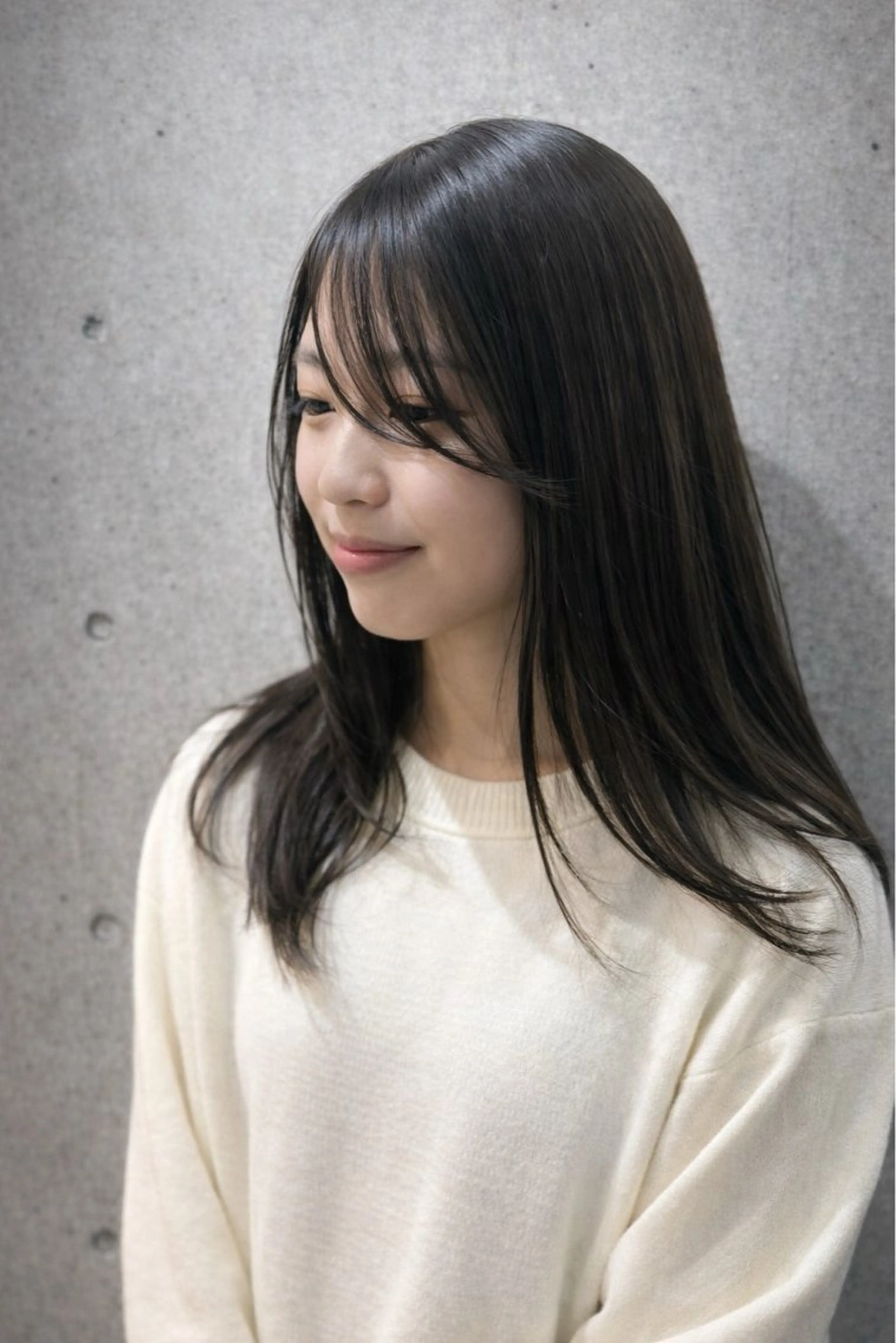 セミロング カット ヘアカラー トリートメント ✨terra✨佐伯 晋吾のヘアスタイル