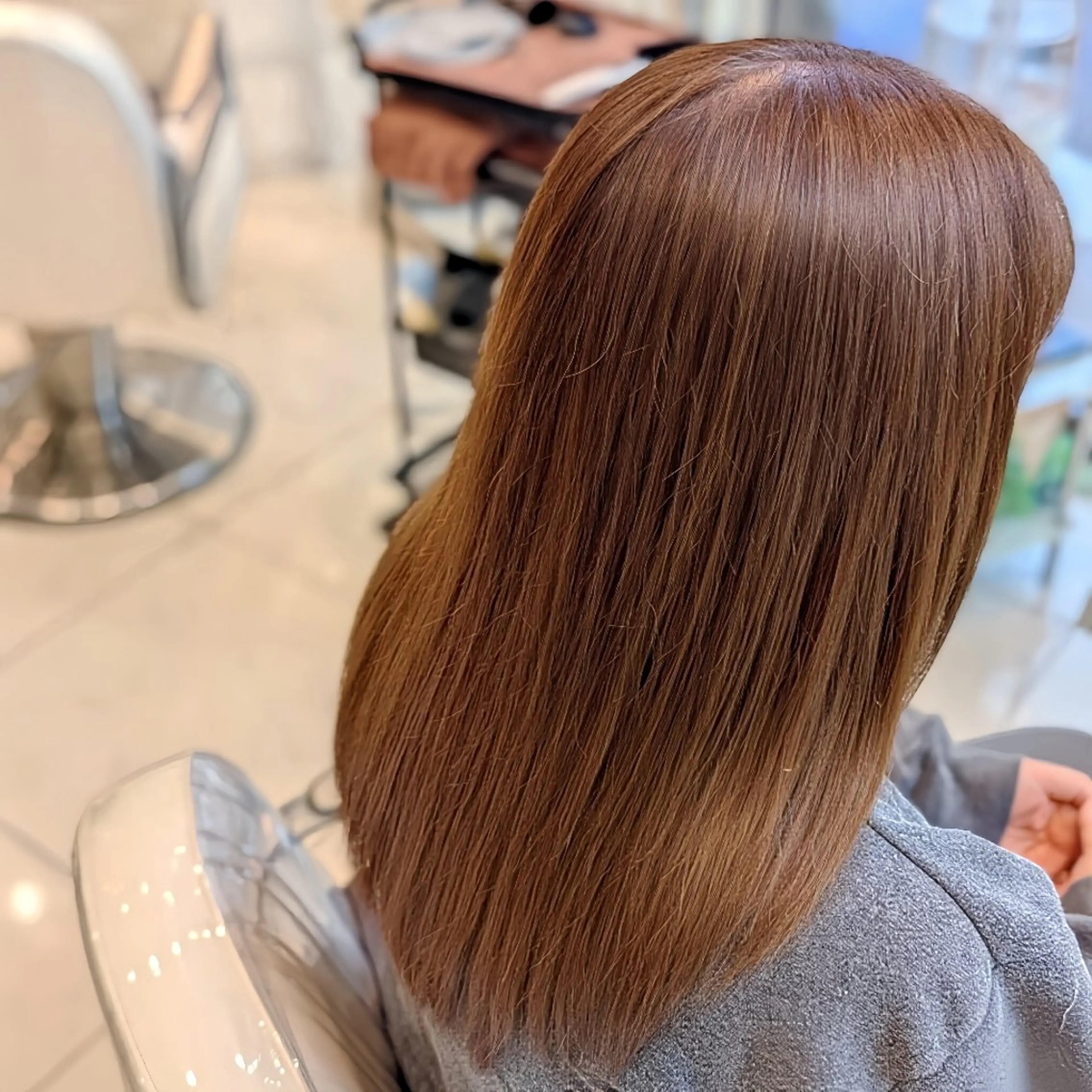 ミディアム 髪質改善 カミムラのヘアスタイル