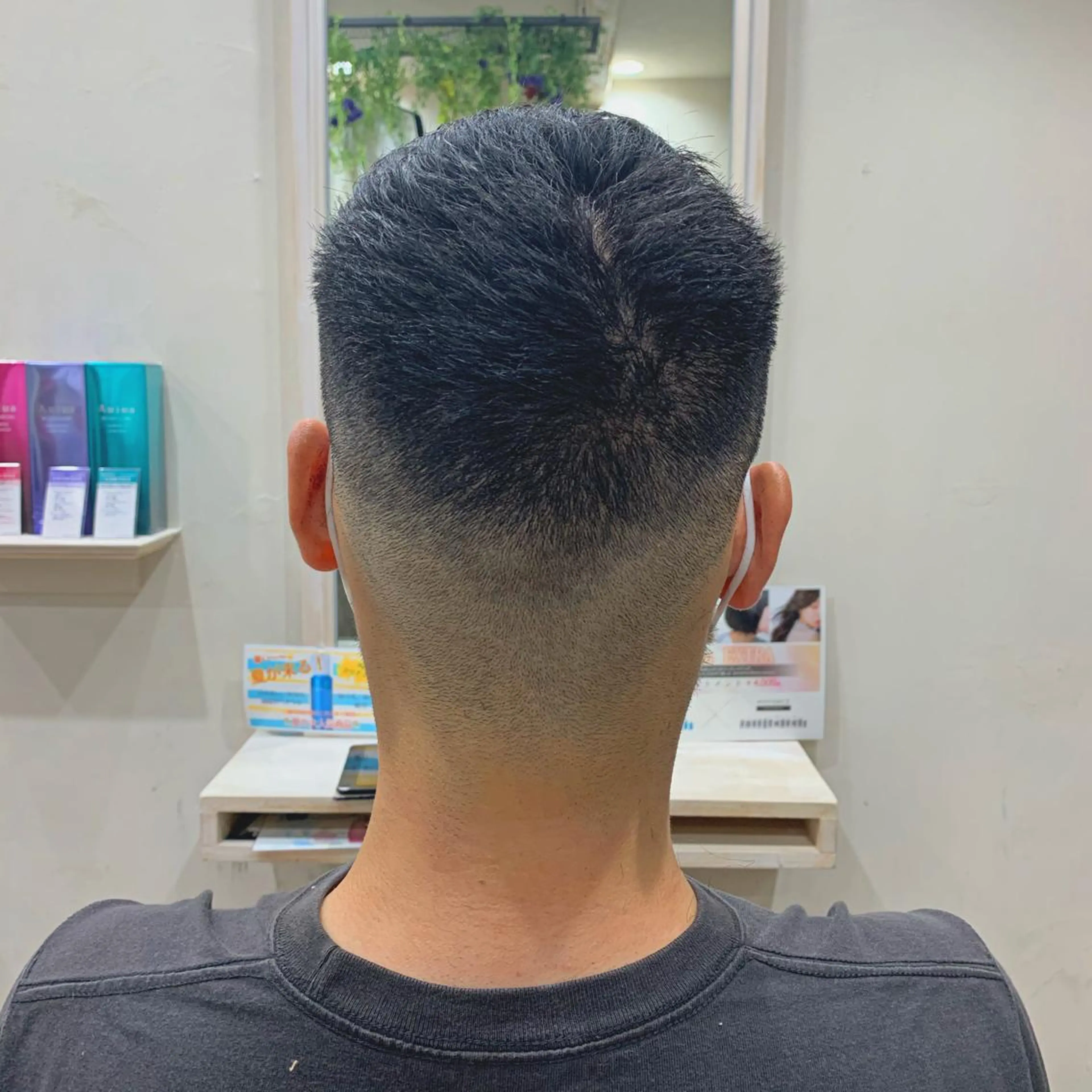 ショート メンズ フェードカット 🐤 ゆい🐓のヘアスタイル
