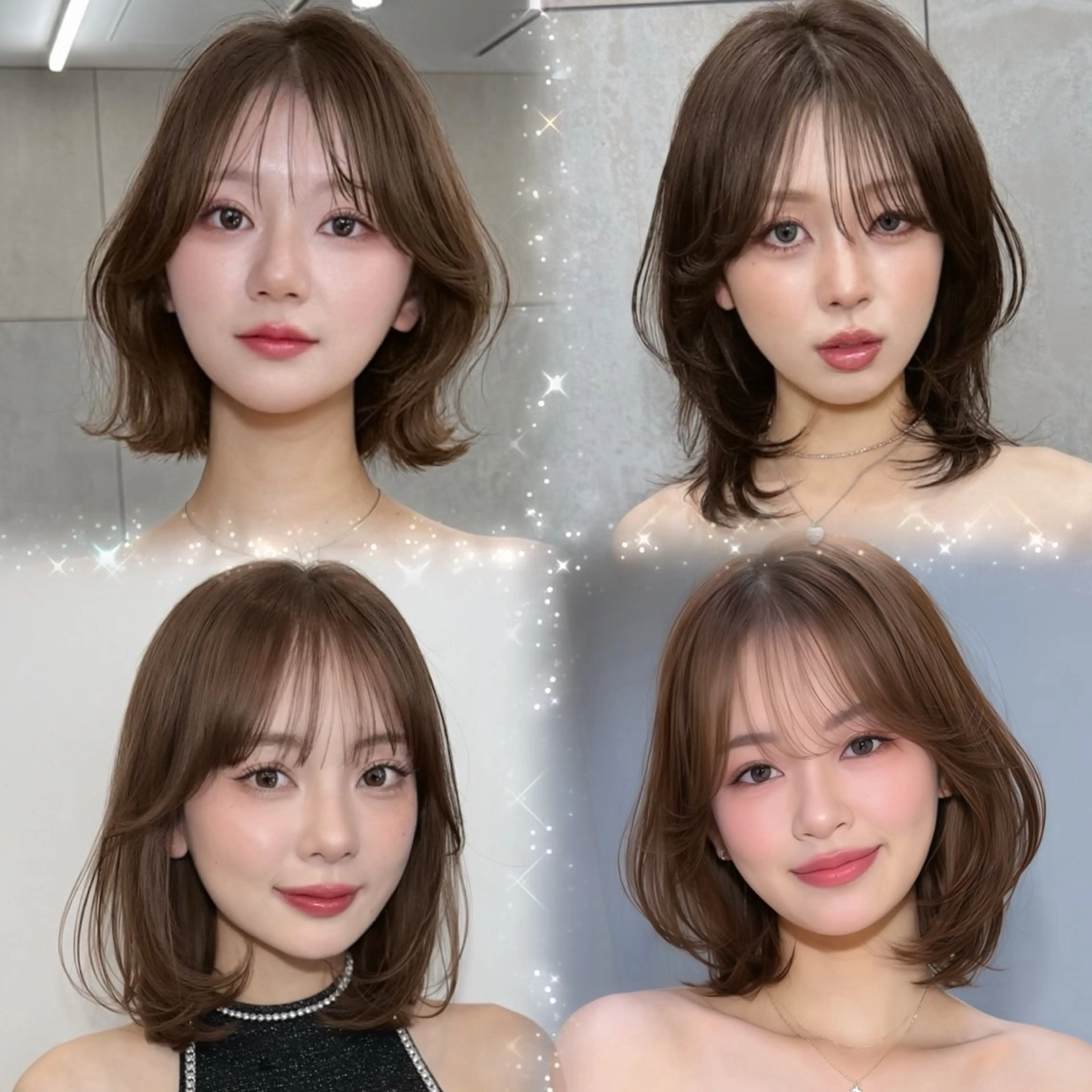 ショート カット 縮毛矯正 トリートメント 井上 一青 /ショート/ボブのヘアスタイル