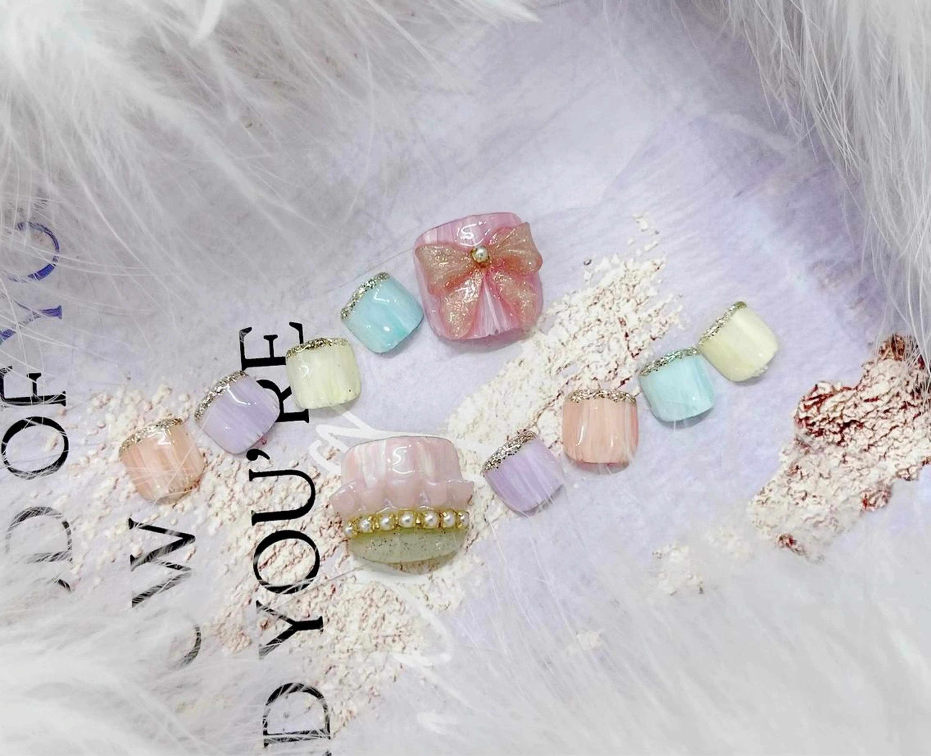 ネイル フットネイル NailSalon CutiePutiのネイルデザイン