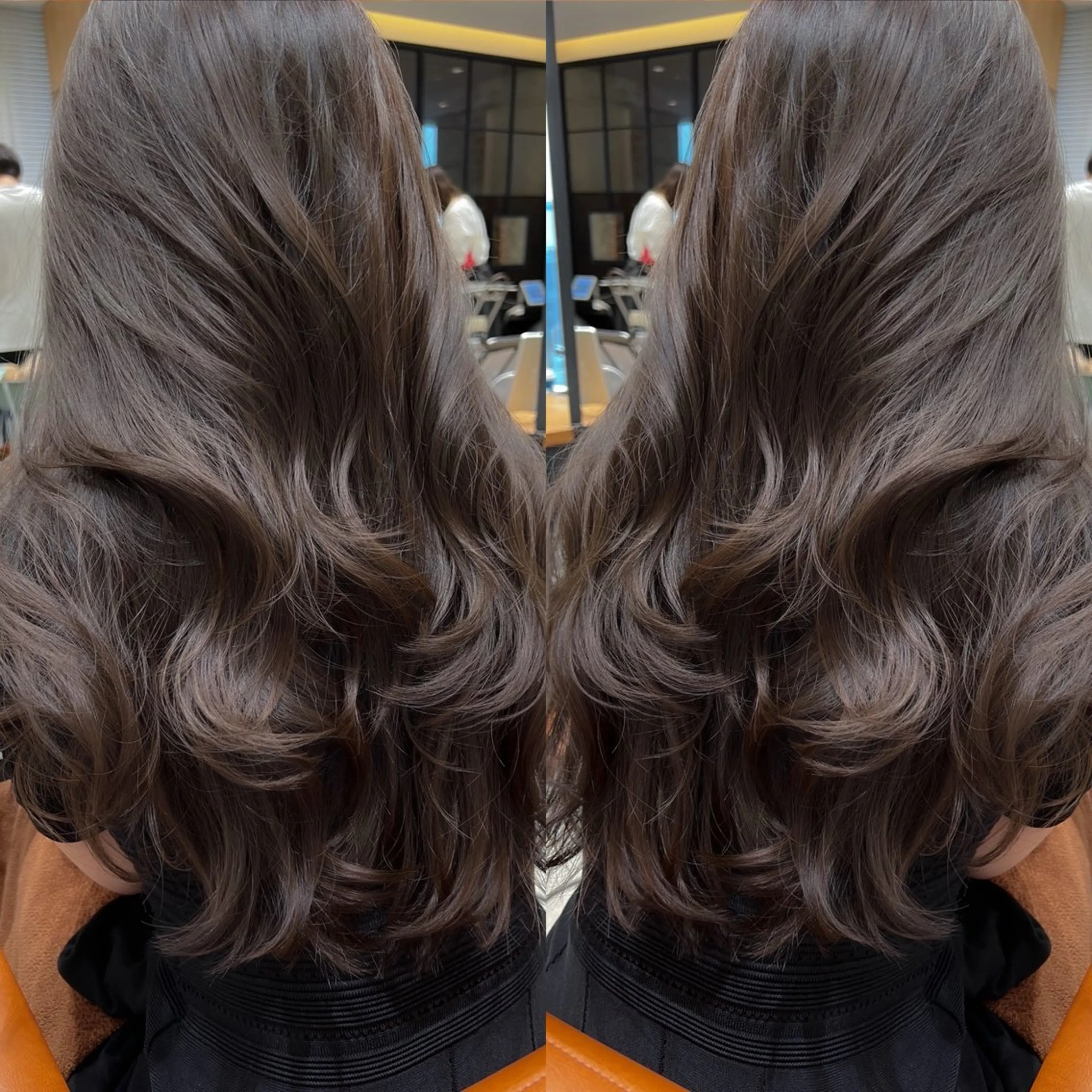 ロング カラー 映える顔まわり/前髪 特化 💗 ユキマのヘアスタイル