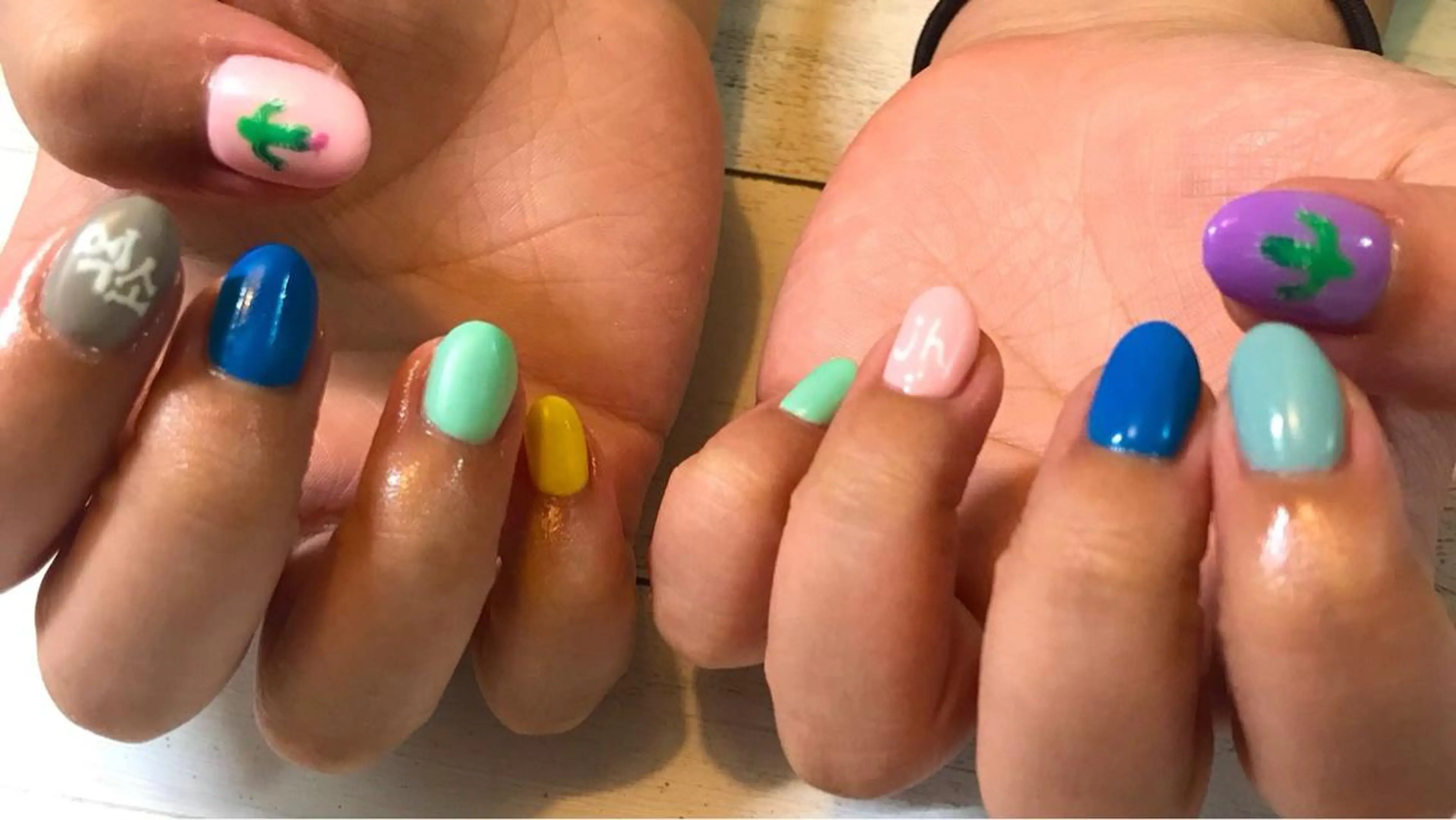 ネイル ハンドネイル フットネイル GéRanium Harukaのネイルデザイン