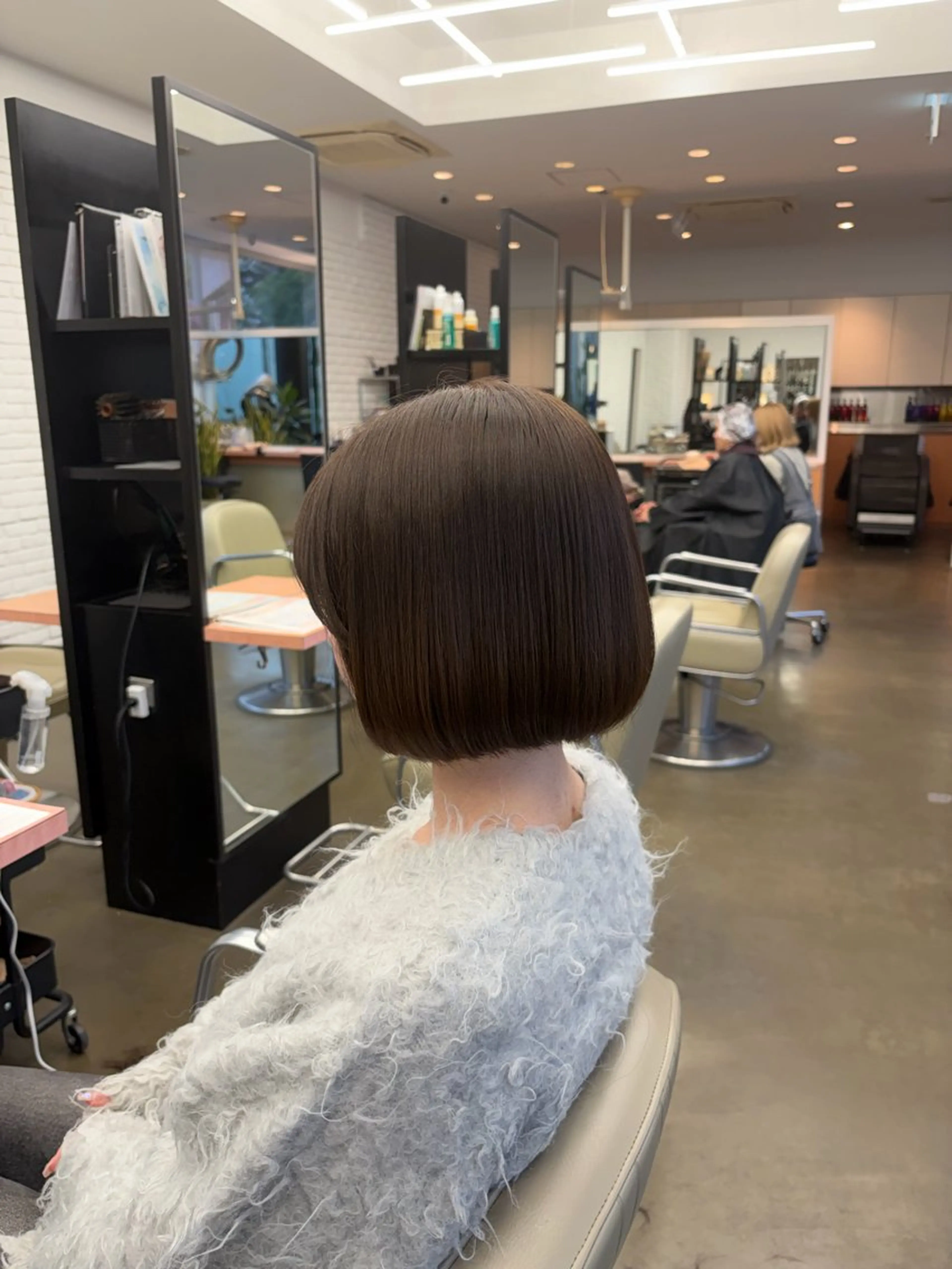 ショート ボブ 🎧ayaka/ボブ /透明感カラー🩵のヘアスタイル