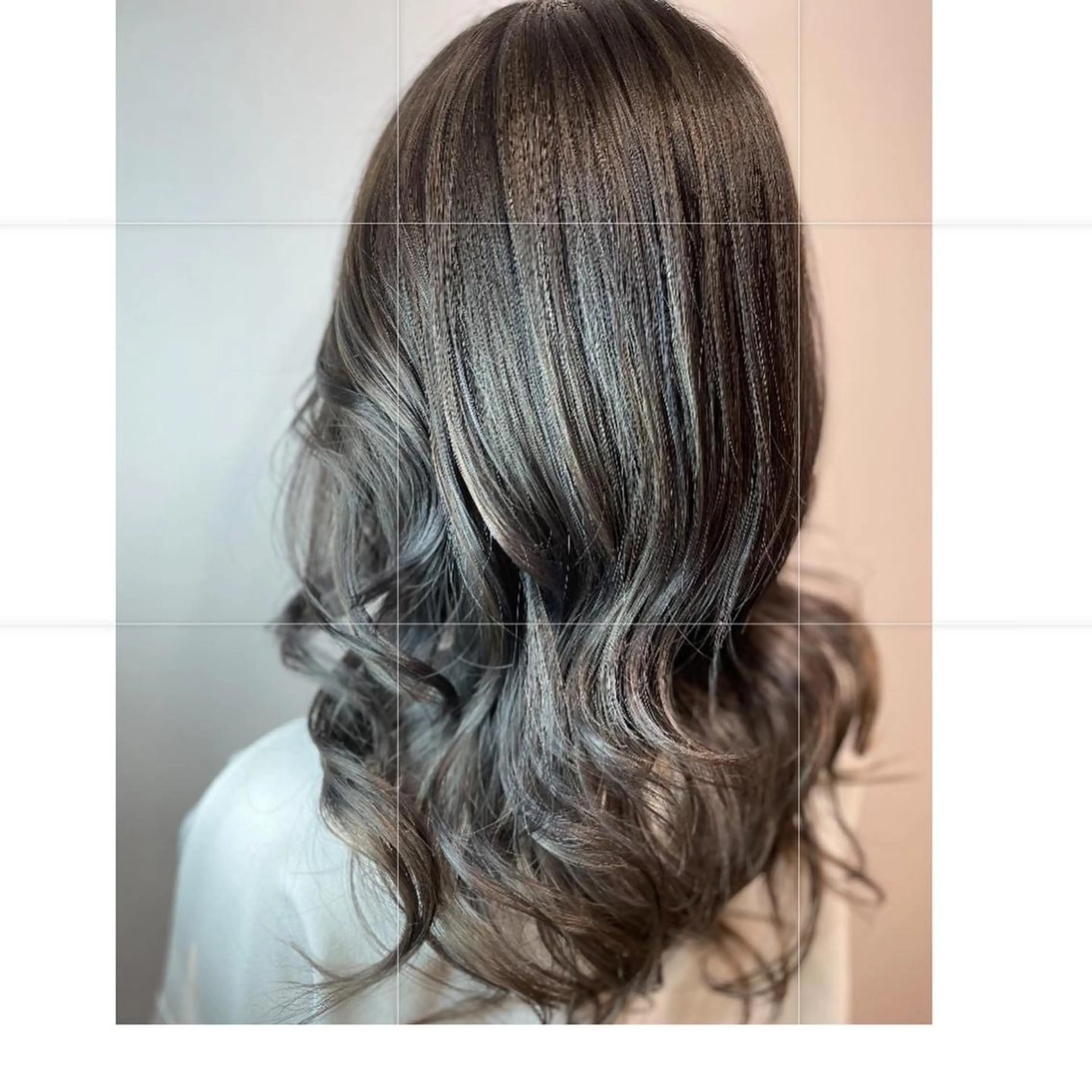 カラー エクステ 坂野 結子のヘアスタイル