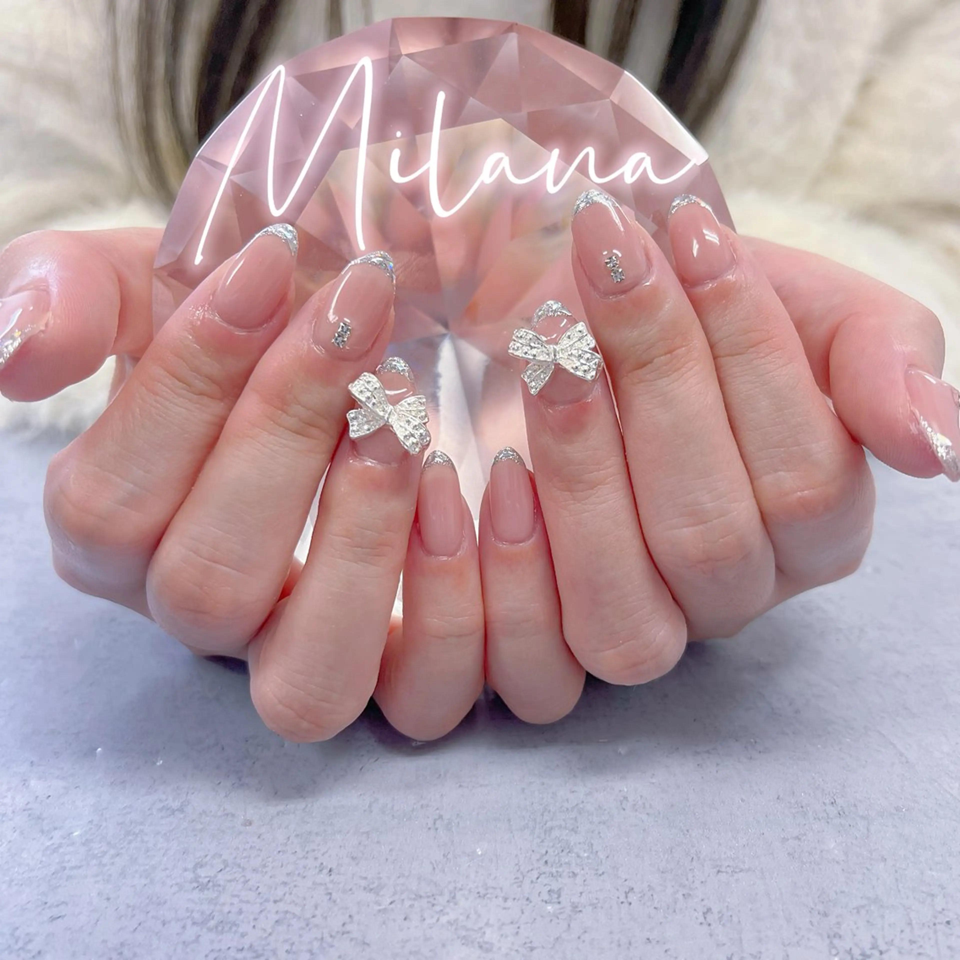 ネイル ハンドネイル Milana 西里のネイルデザイン
